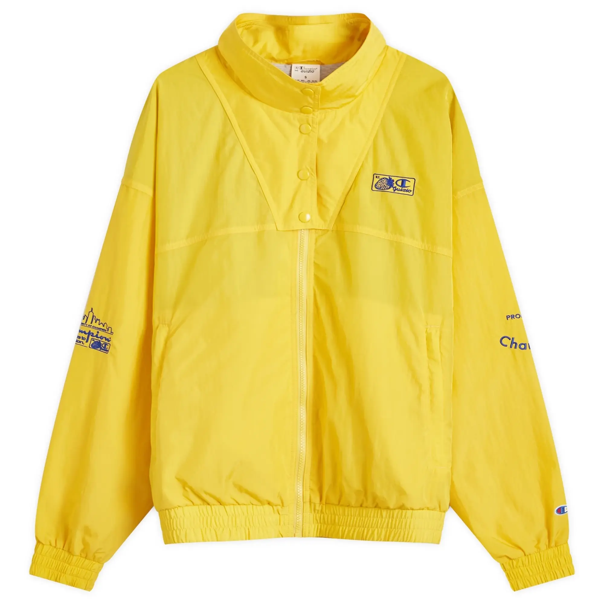 Champion Women's x Guizio Windbreaker Yellow Cab