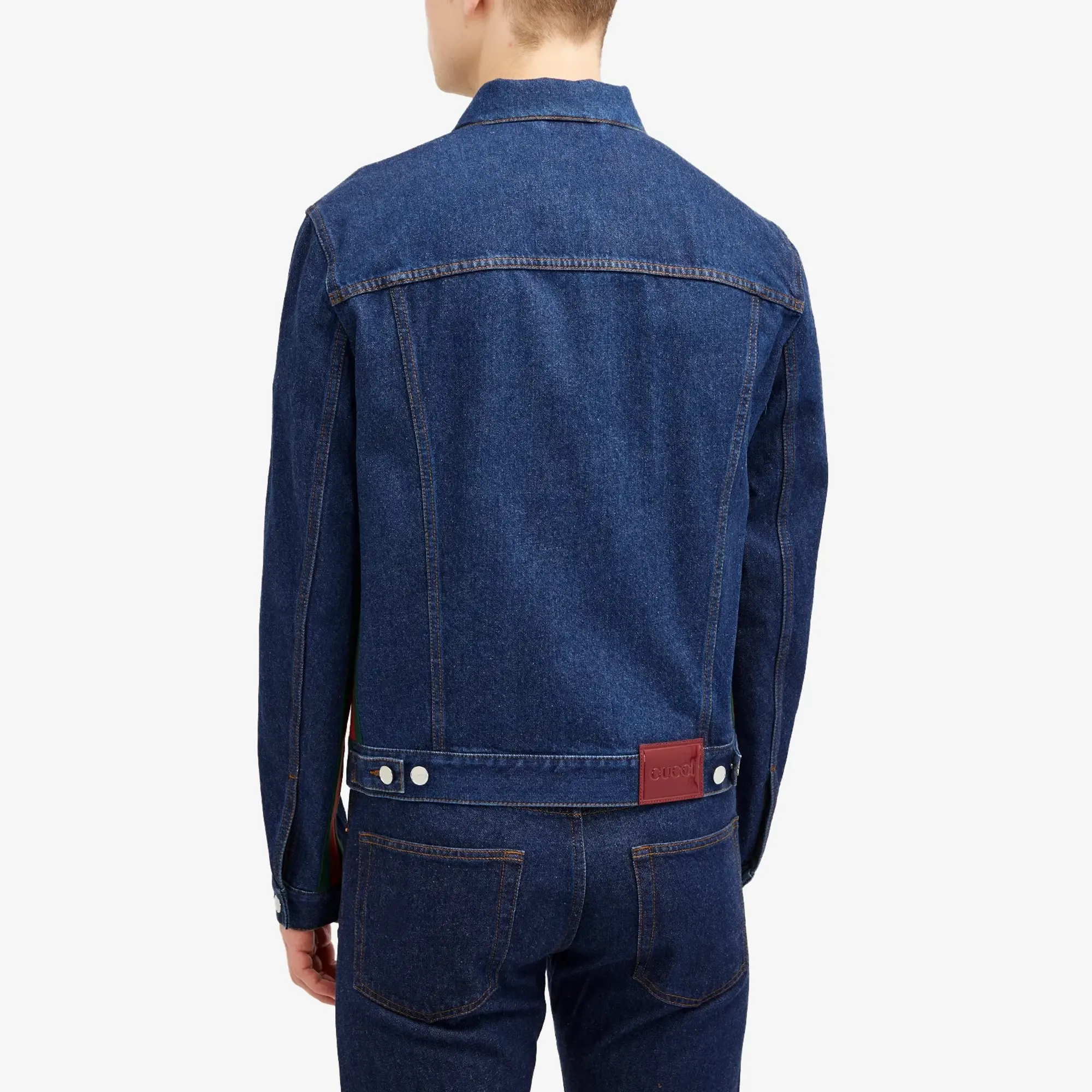 Gucci Men's Denim Jacket Indigo