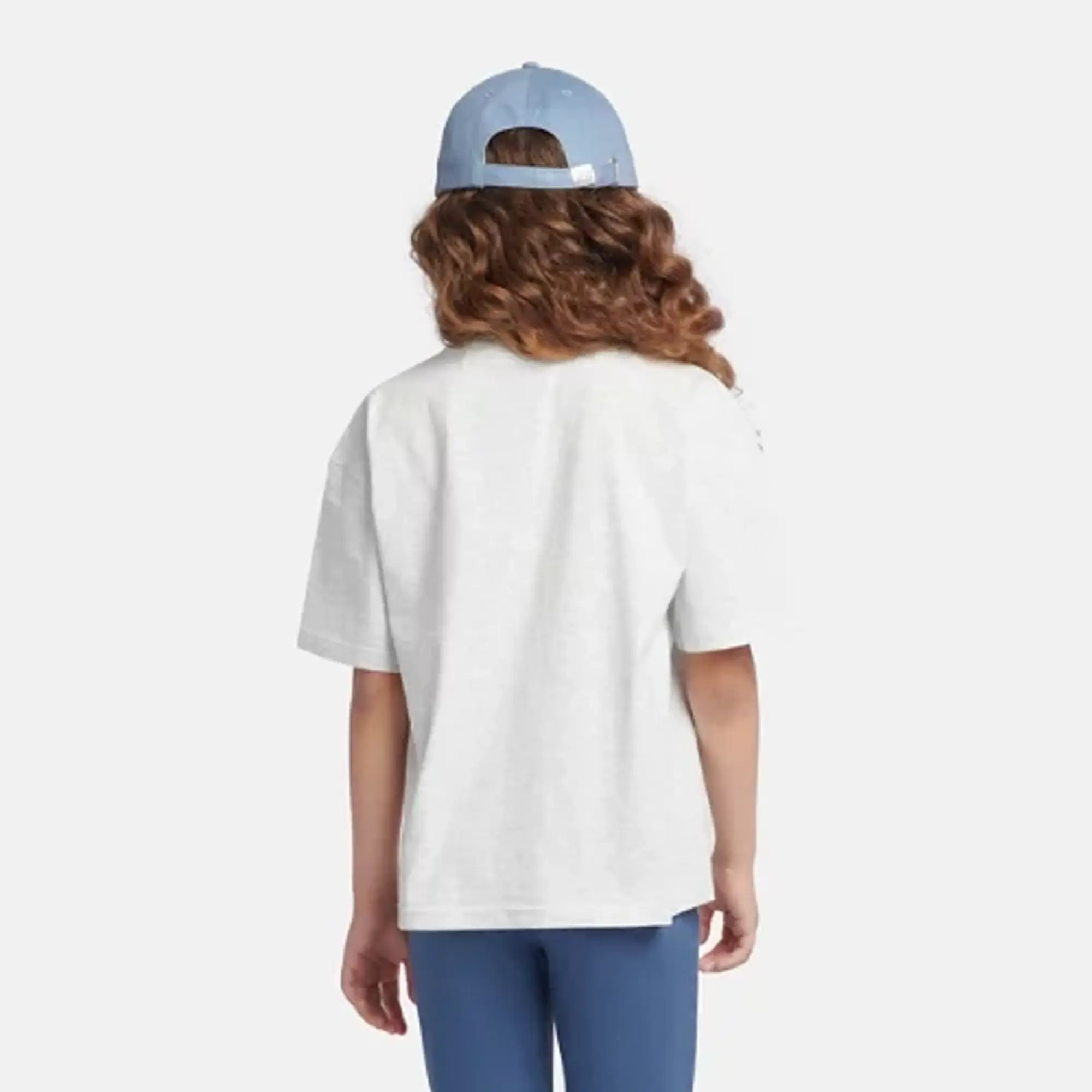 New Balance Kids' Cotton Logo T-Shirt, Ash Heather