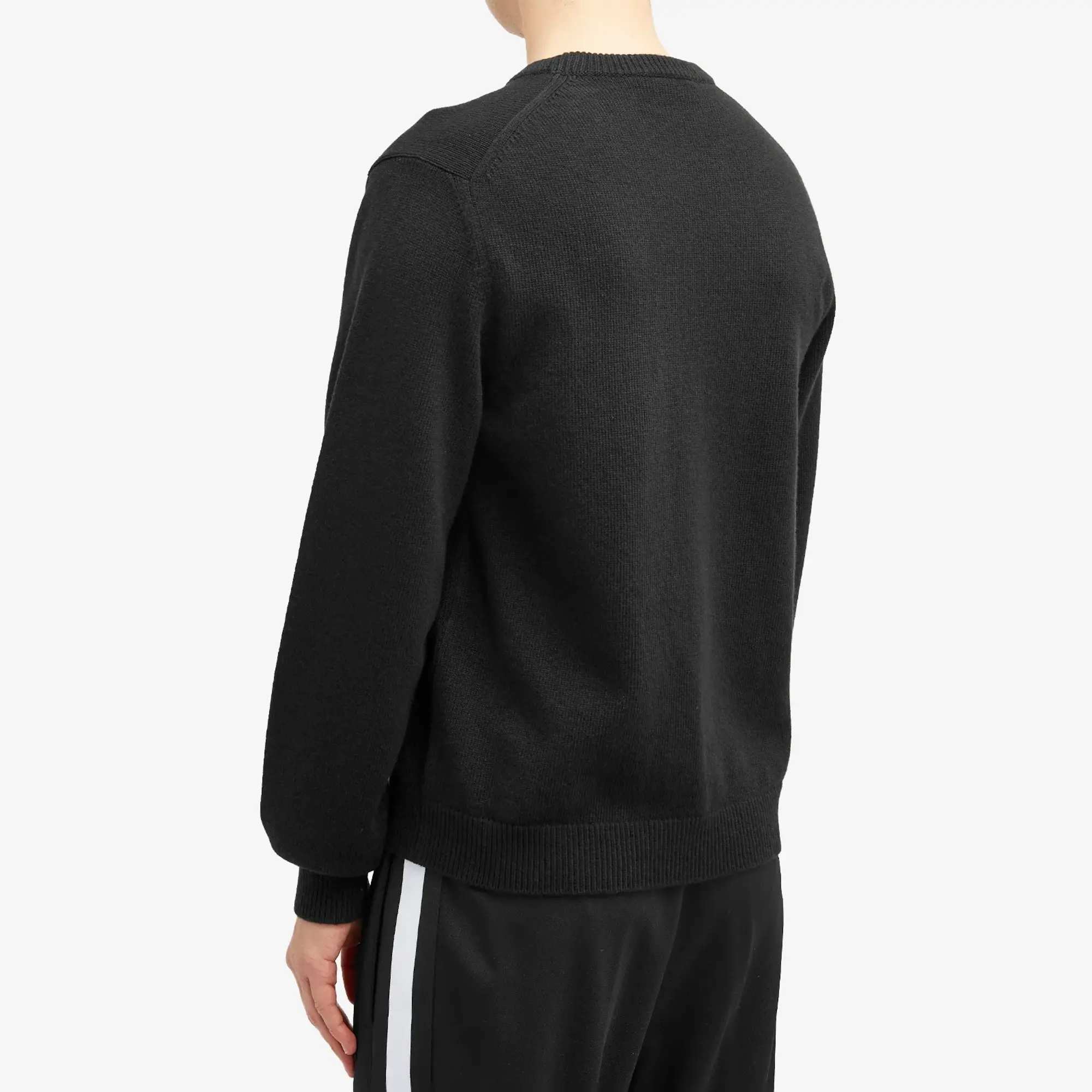Gucci Men's Script Logo Crew Neck Jumper Black