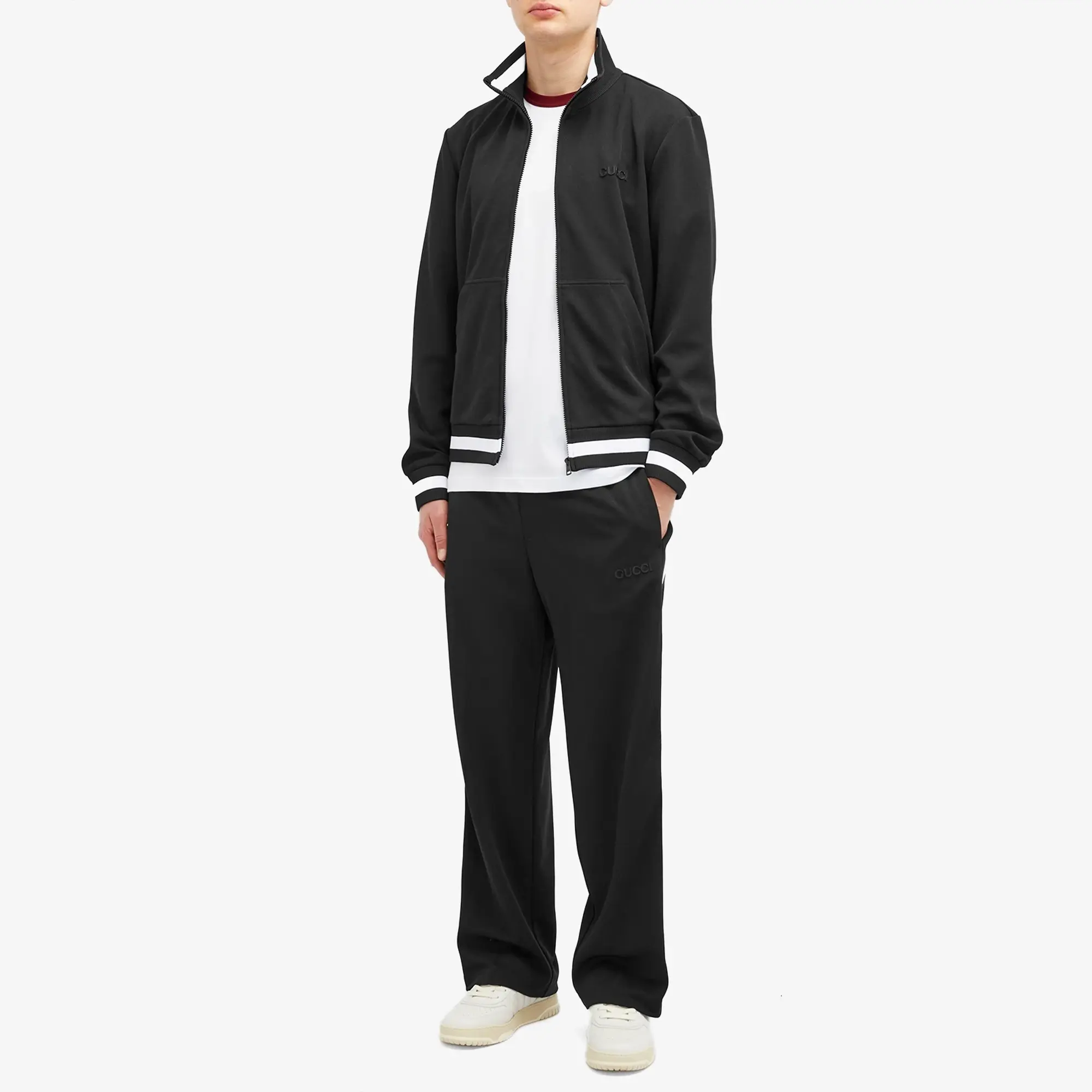 Gucci Men's Technical Track Top Black