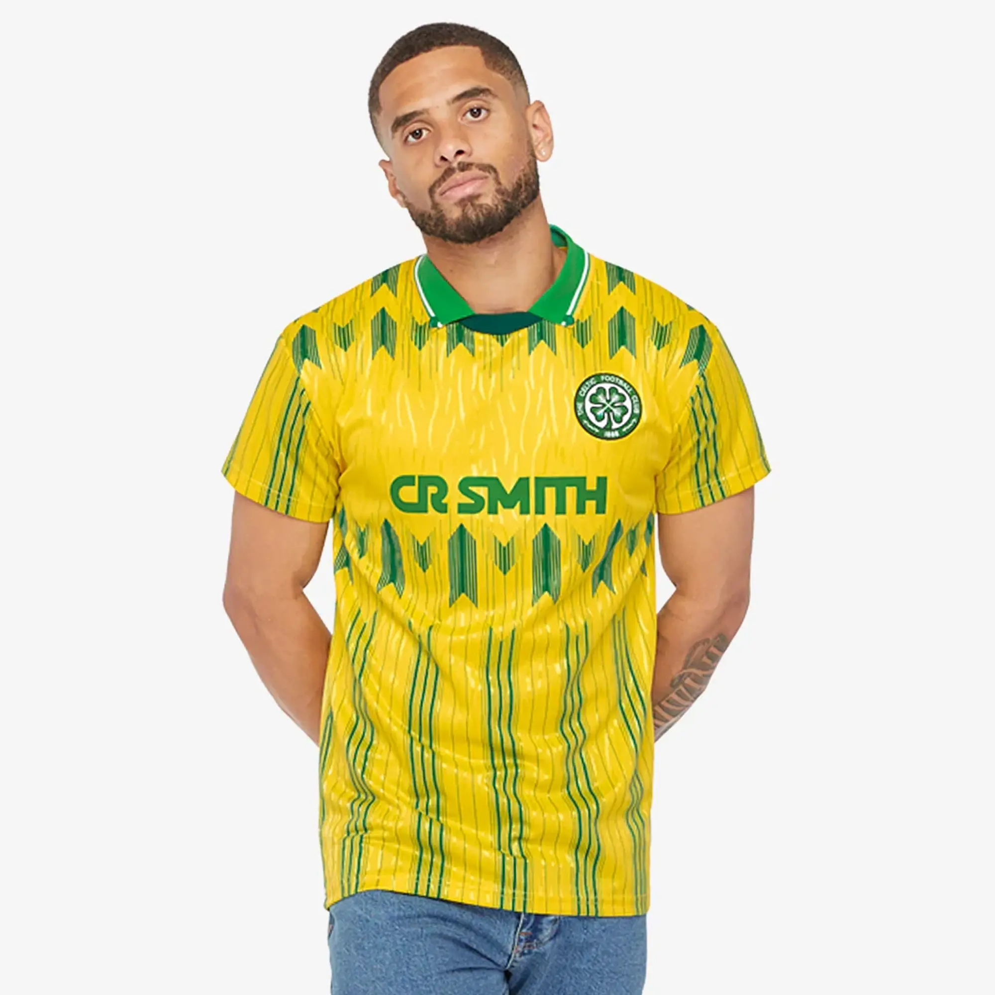 Hummel Celtic Mens SS Away Shirt 1989/91