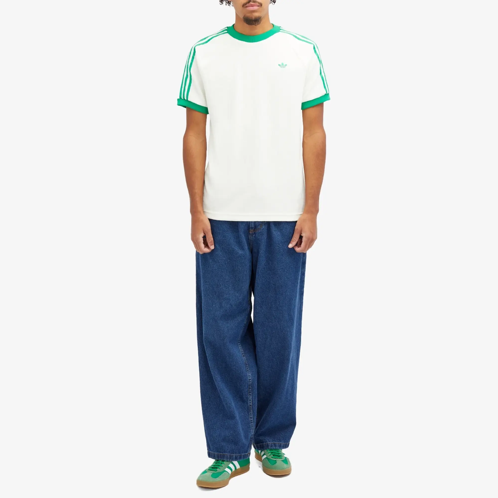 adidas Originals 70s Cali T-Shirt, Ecru
