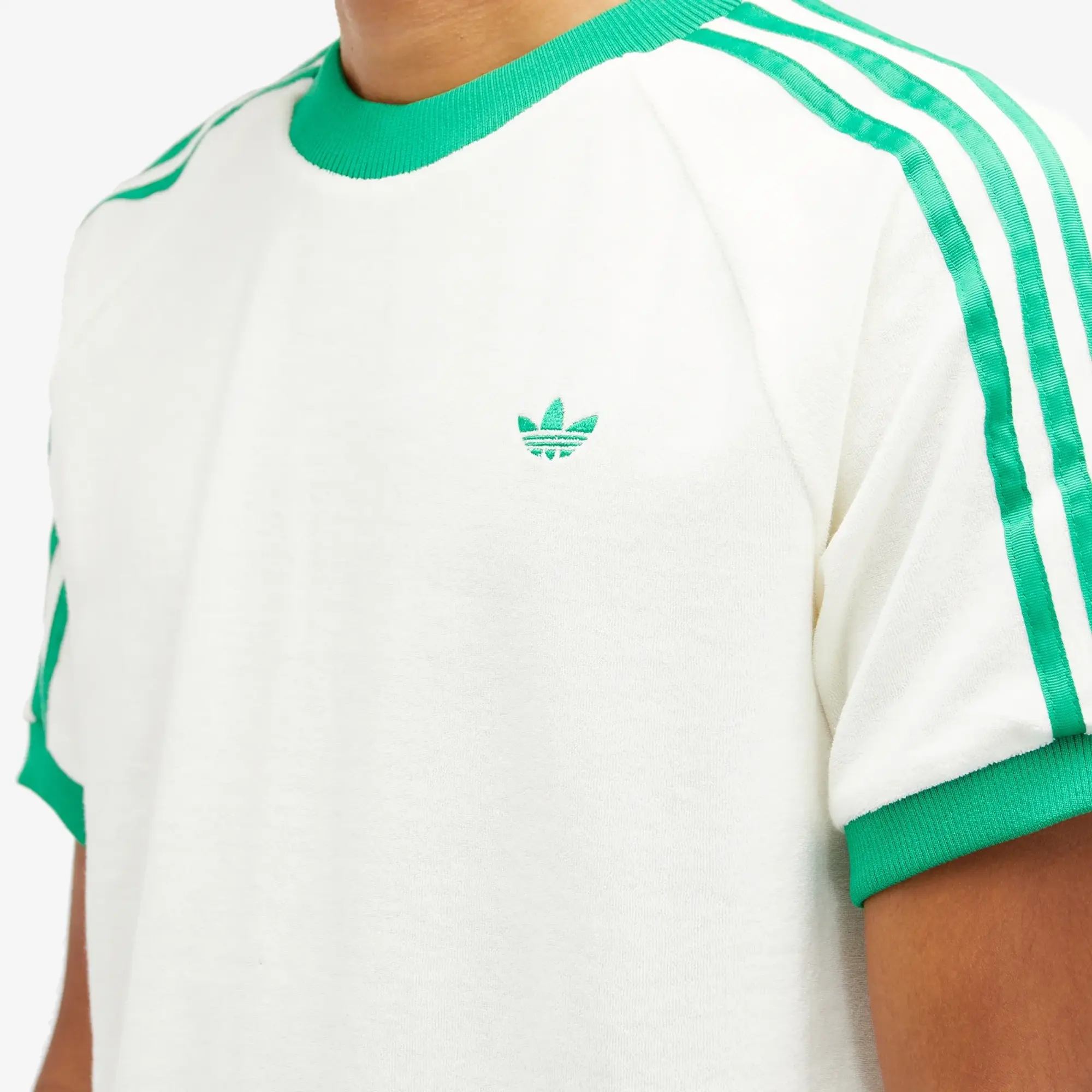 adidas Originals 70s Cali T-Shirt, Ecru