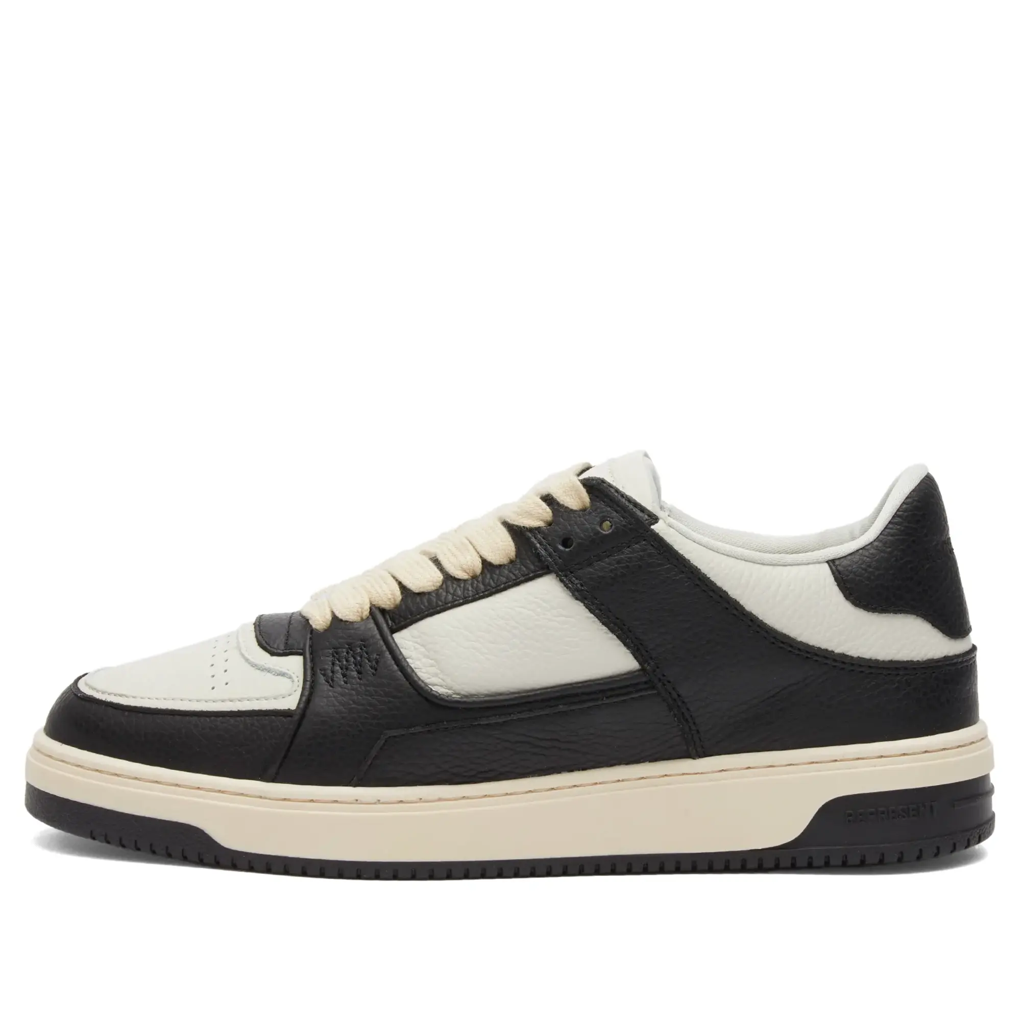 Represent Men's Apex Black Vintage White