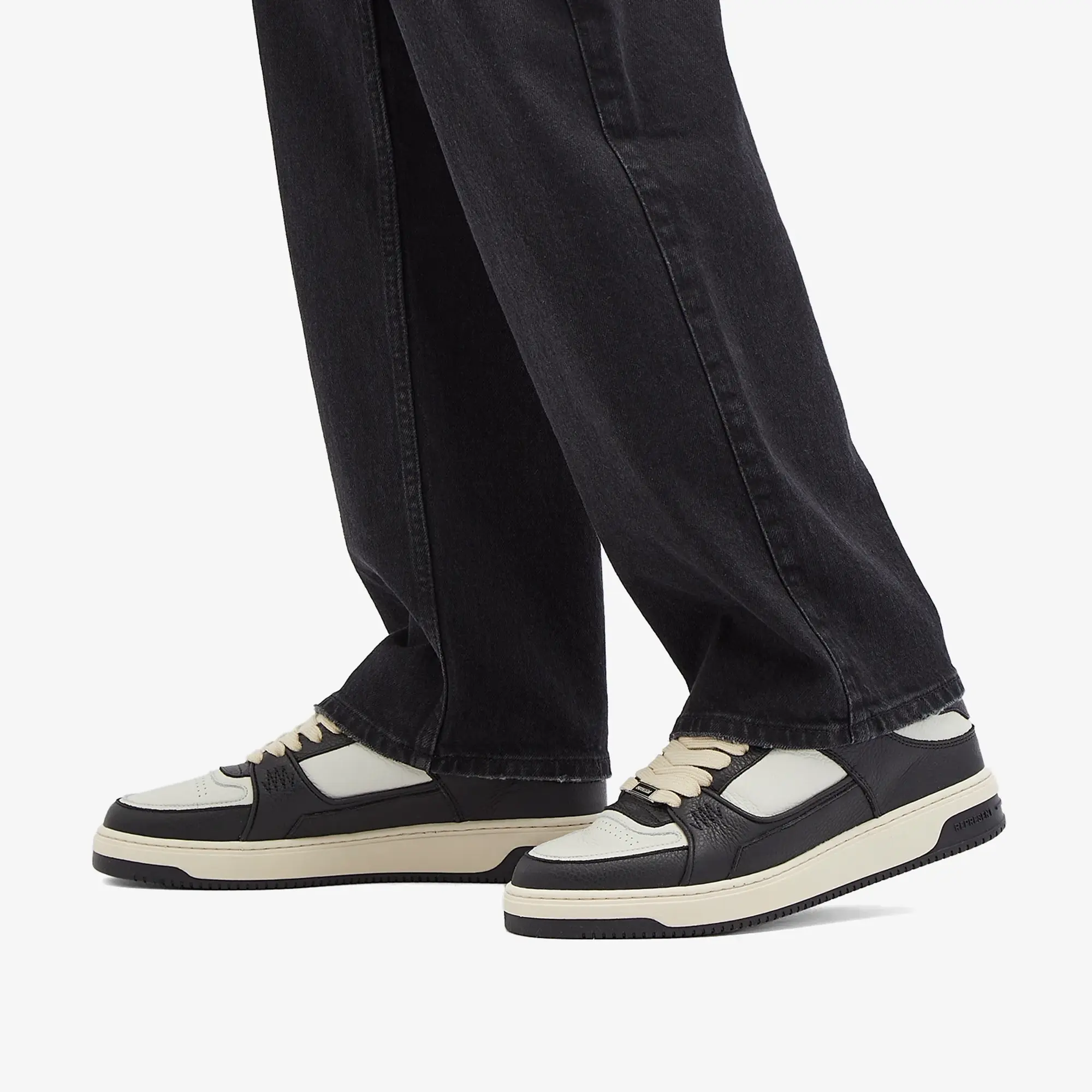 Represent Men's Apex Black Vintage White
