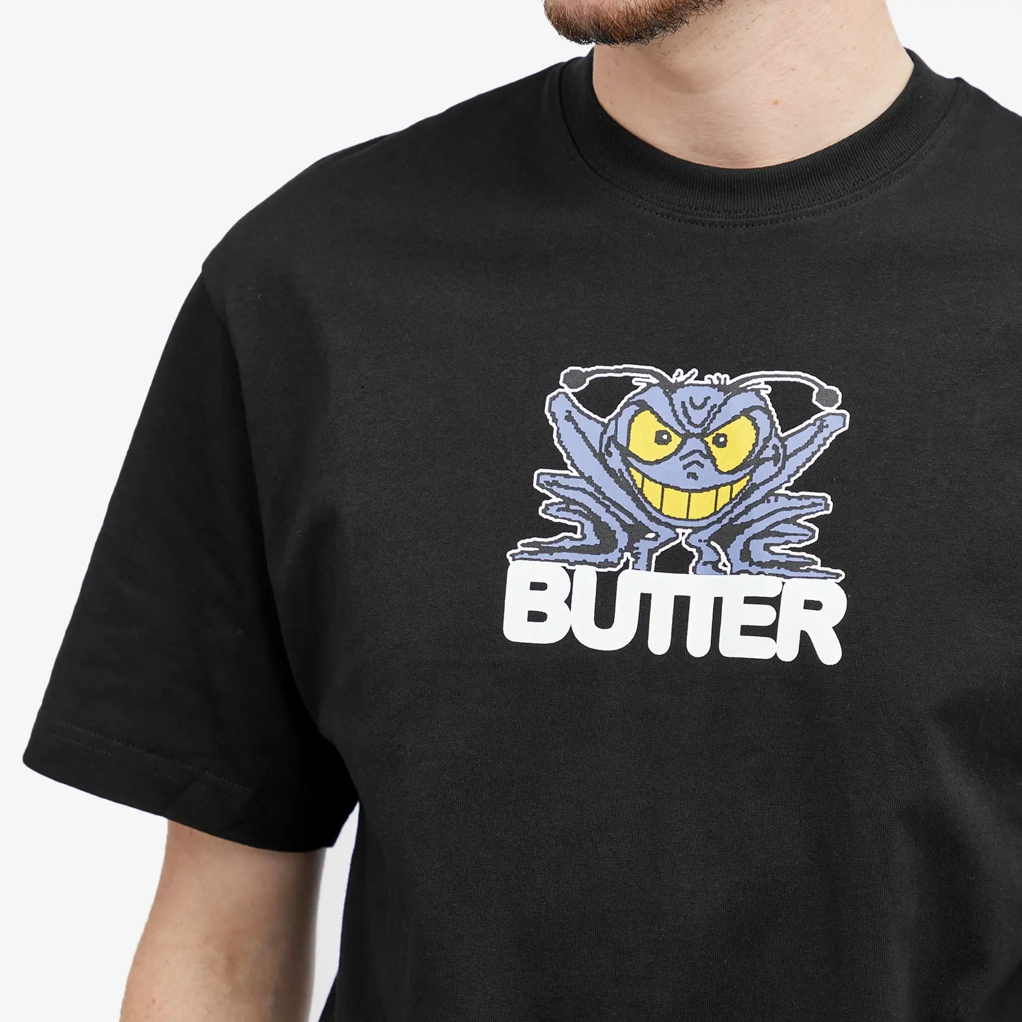 Butter Goods Men's Insect T-Shirt Black