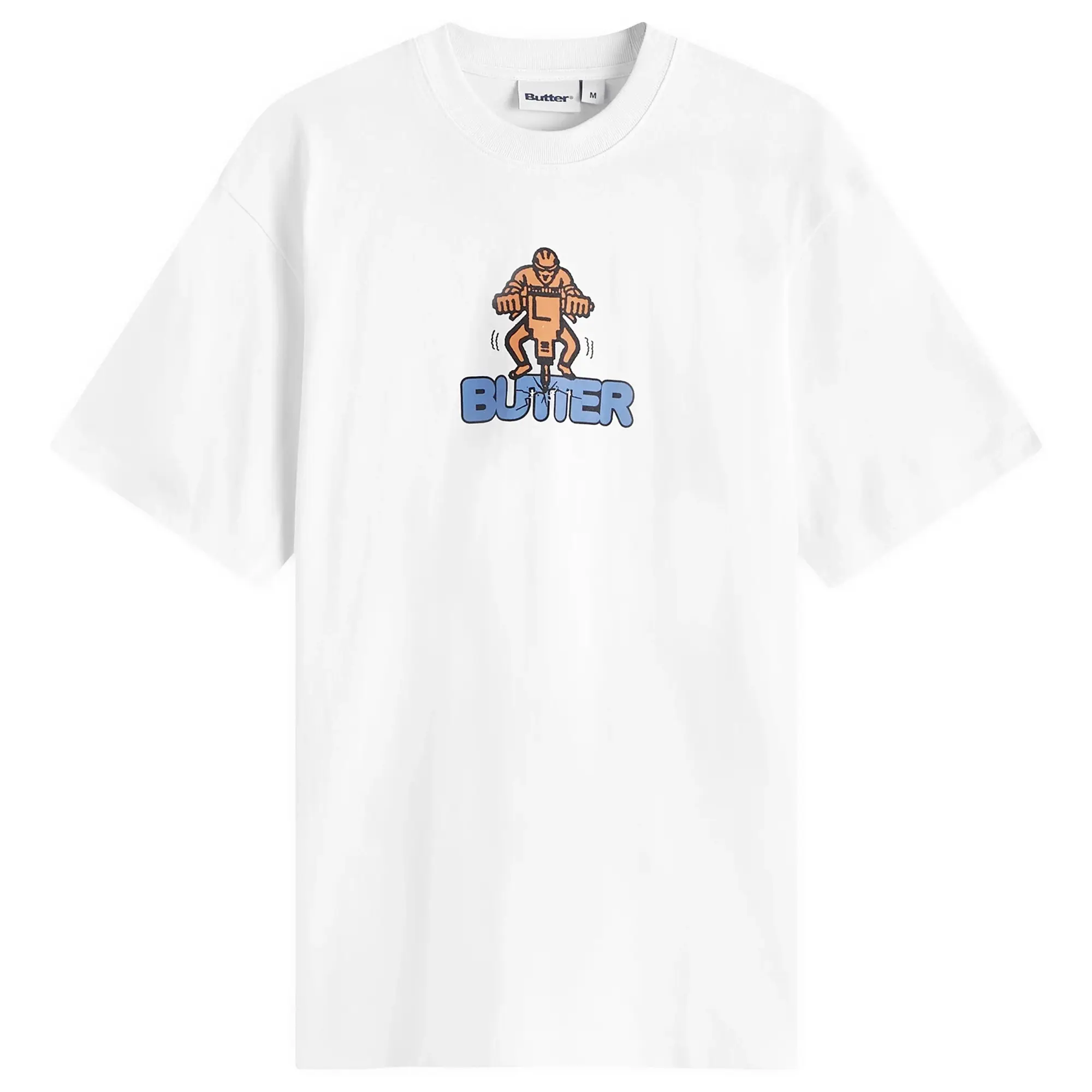 Butter Goods Men's Jack Hammer T-Shirt White