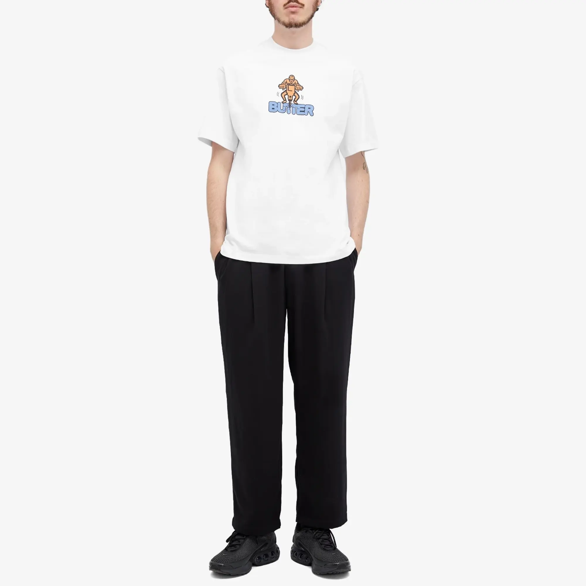 Butter Goods Men's Jack Hammer T-Shirt White
