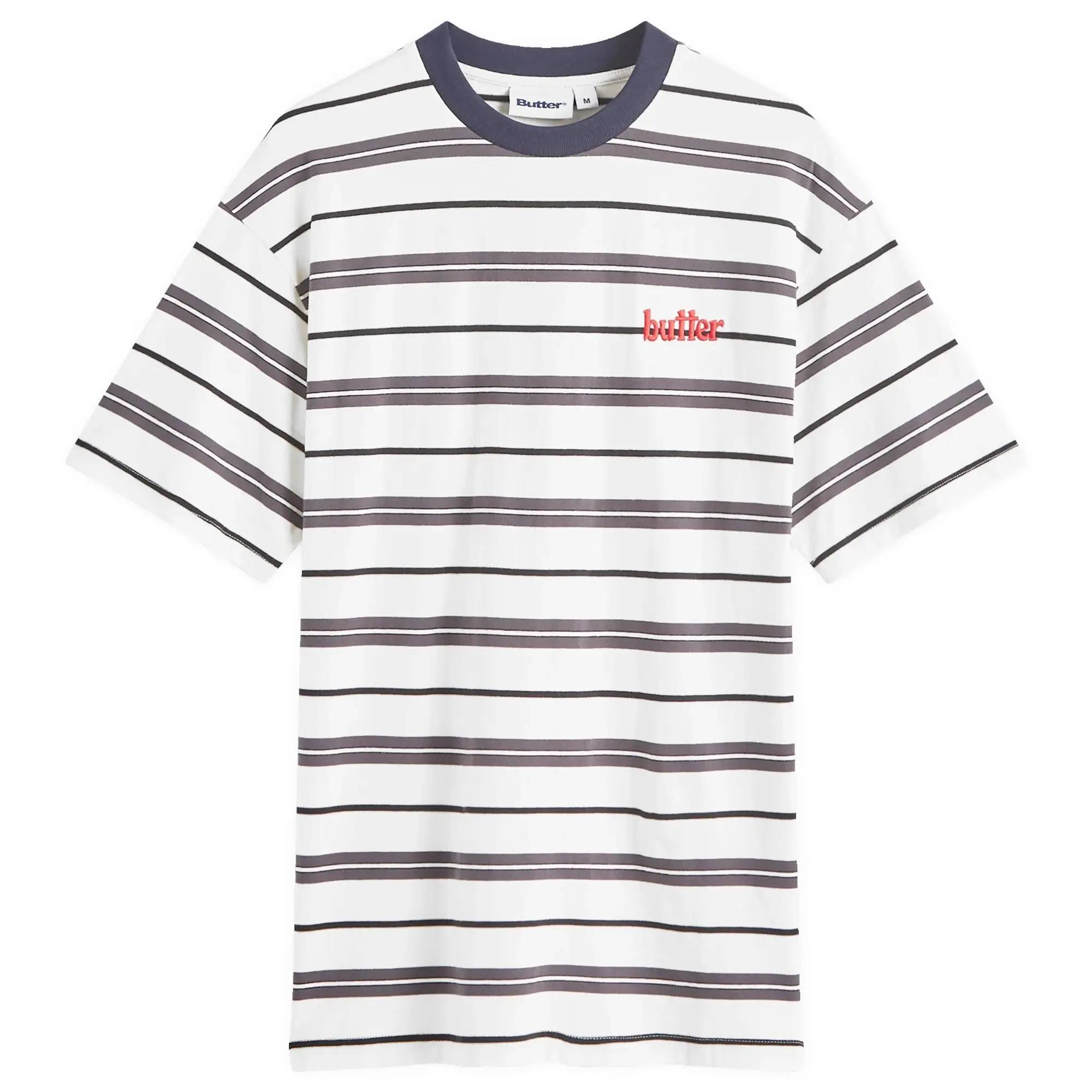 Butter Goods Men's Bryce Stripe T-Shirt White