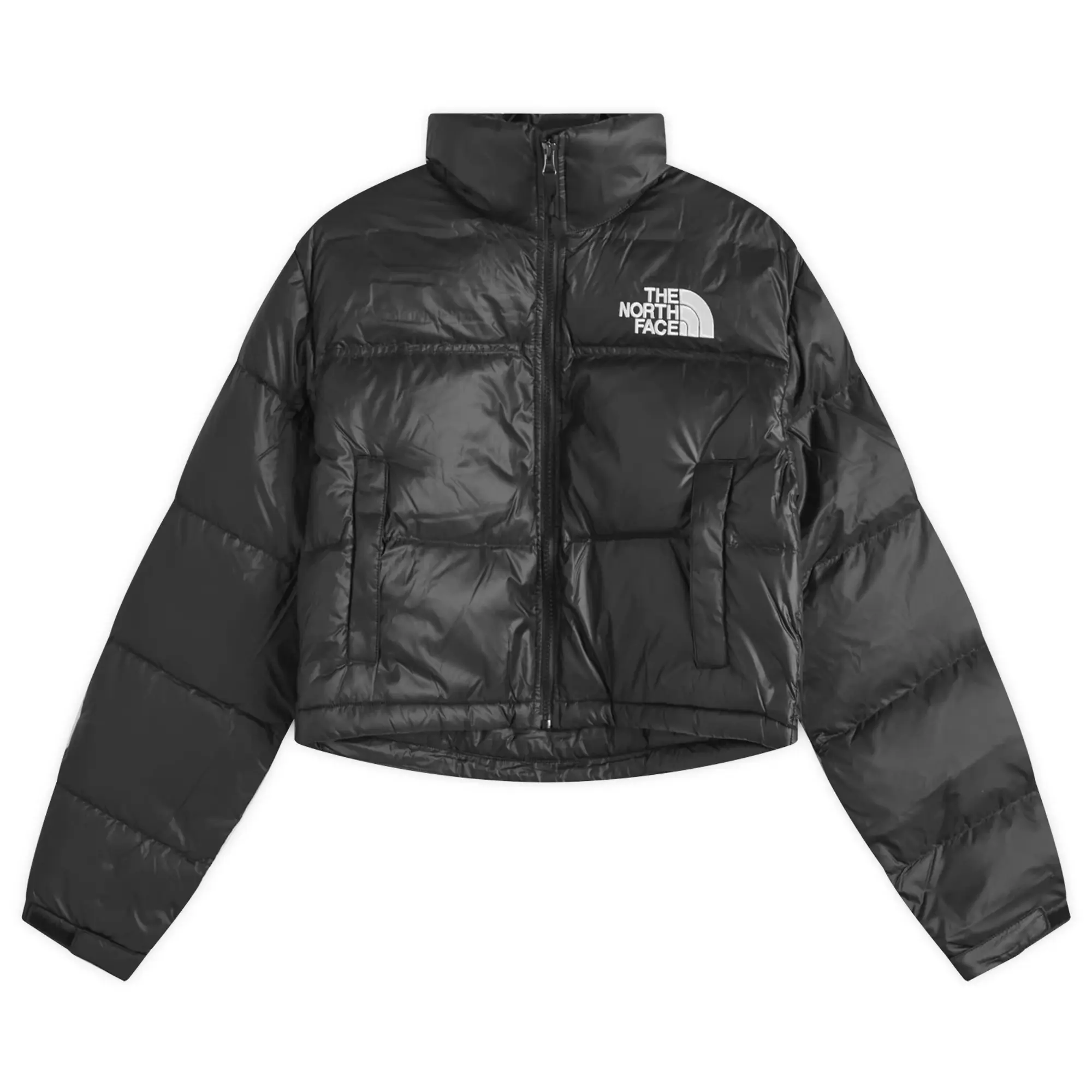 The North Face Women's Short Nuptse Jacket Black