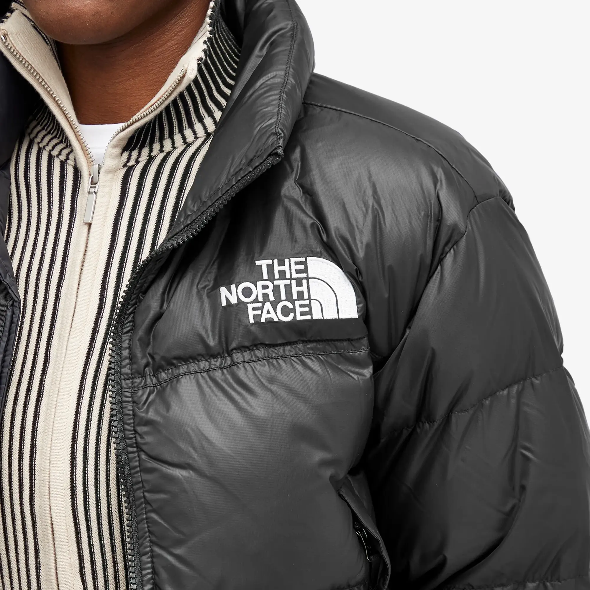 The North Face Women's Short Nuptse Jacket Black