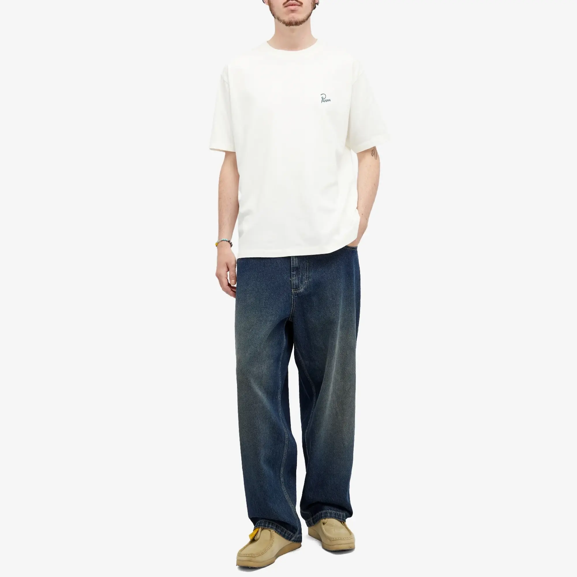 Crocs Parra Signature T-Shirt - Off White