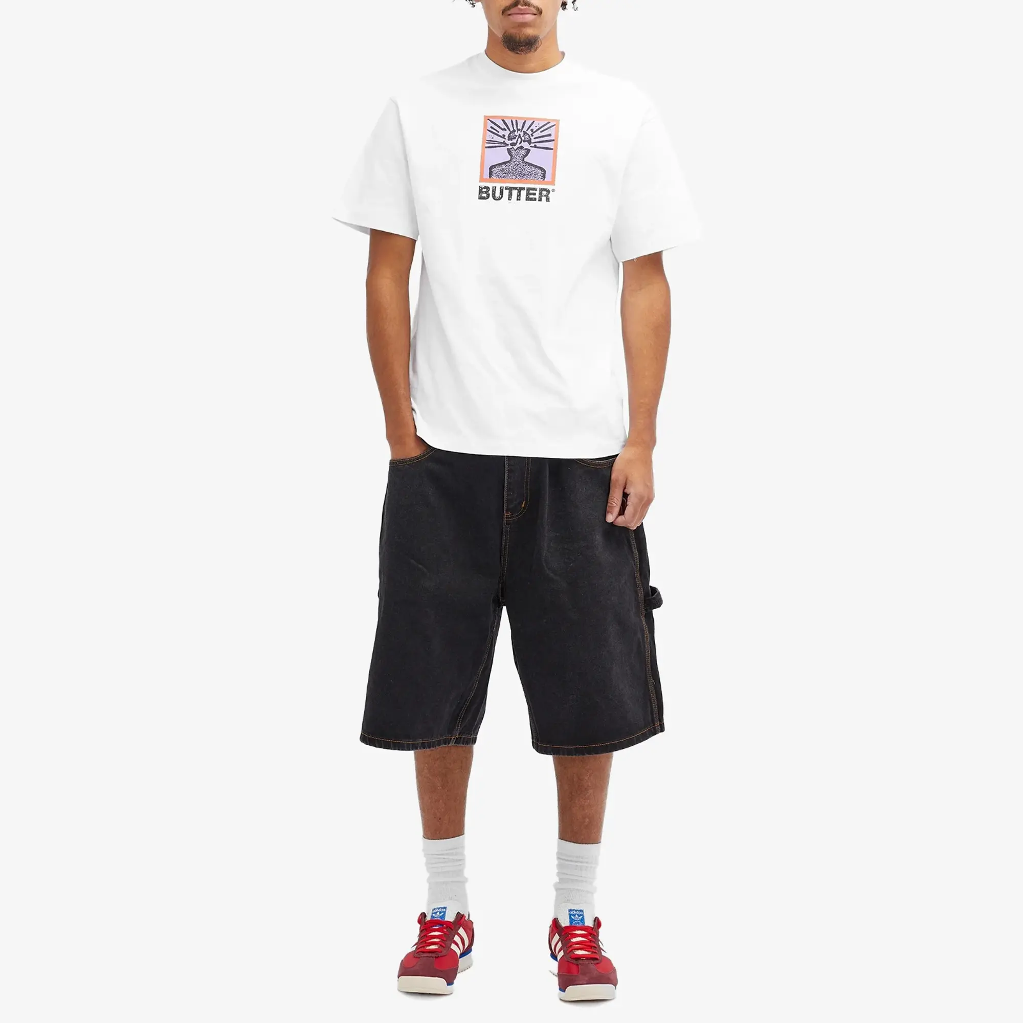 Butter Goods Men's Explosion T-Shirt White