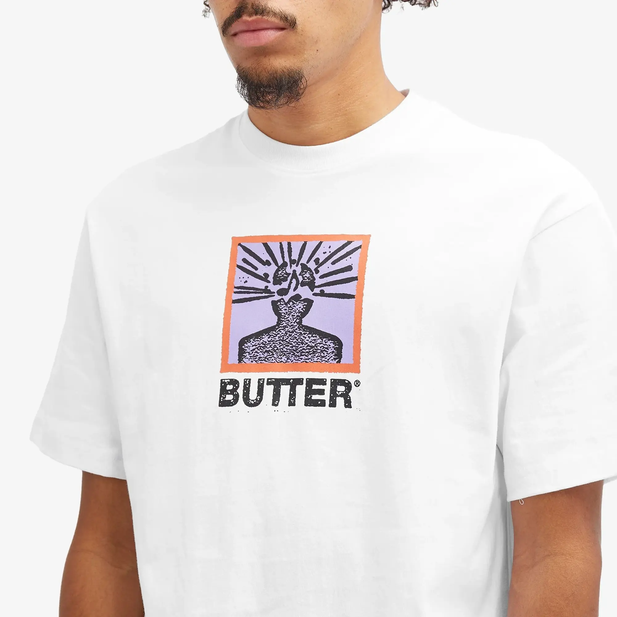 Butter Goods Men's Explosion T-Shirt White