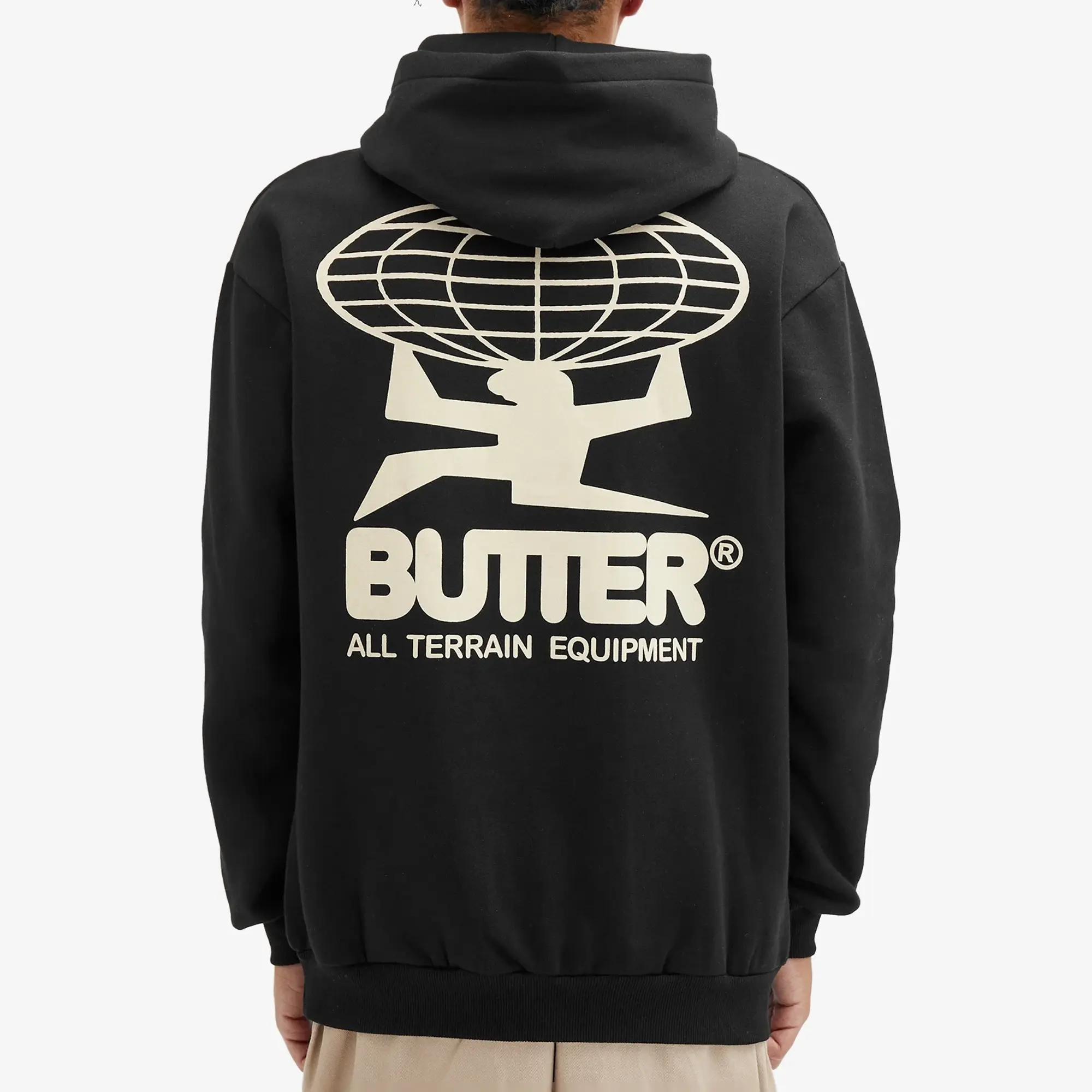 Butter Goods Men's All Terrain Hoodie Black
