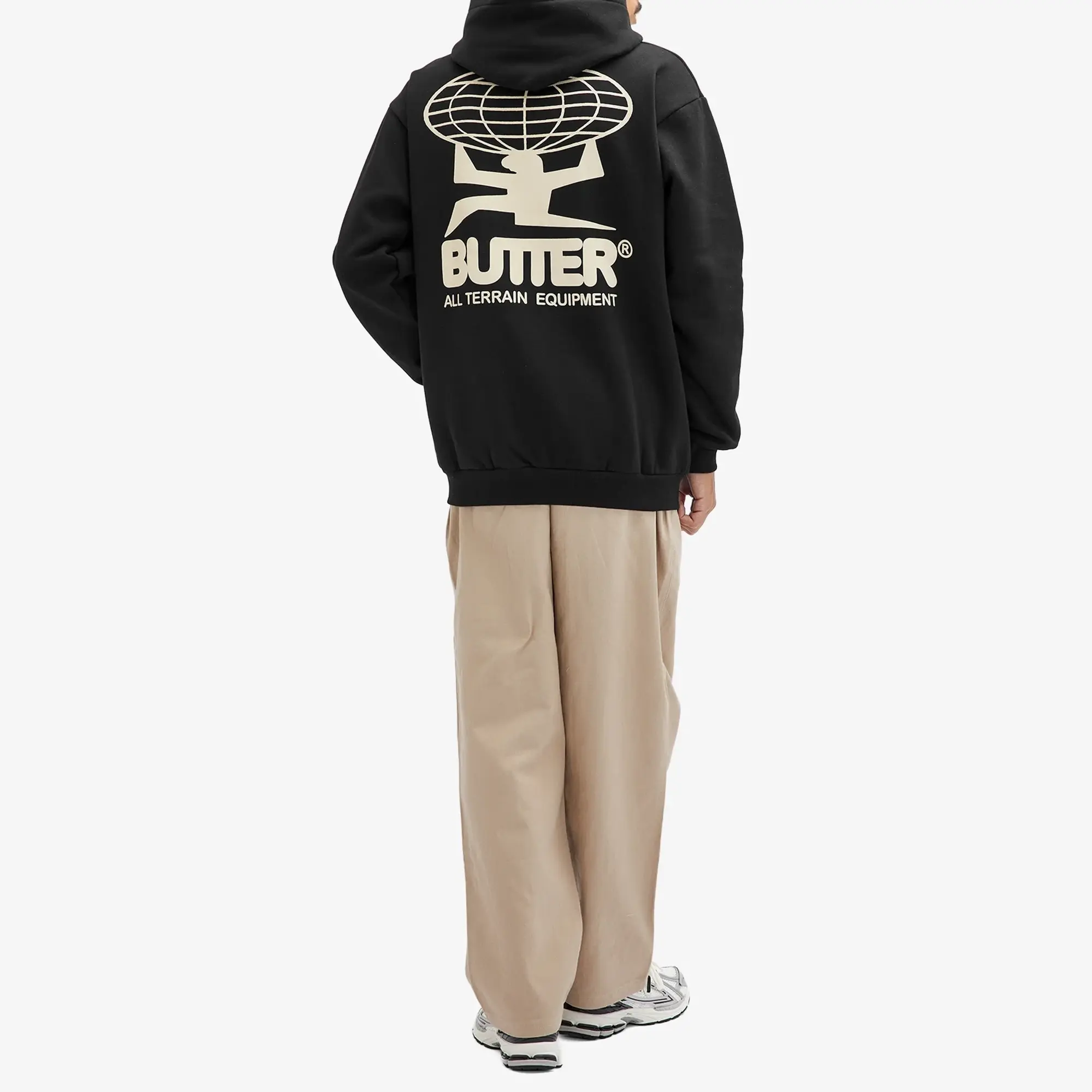 Butter Goods Men's All Terrain Hoodie Black