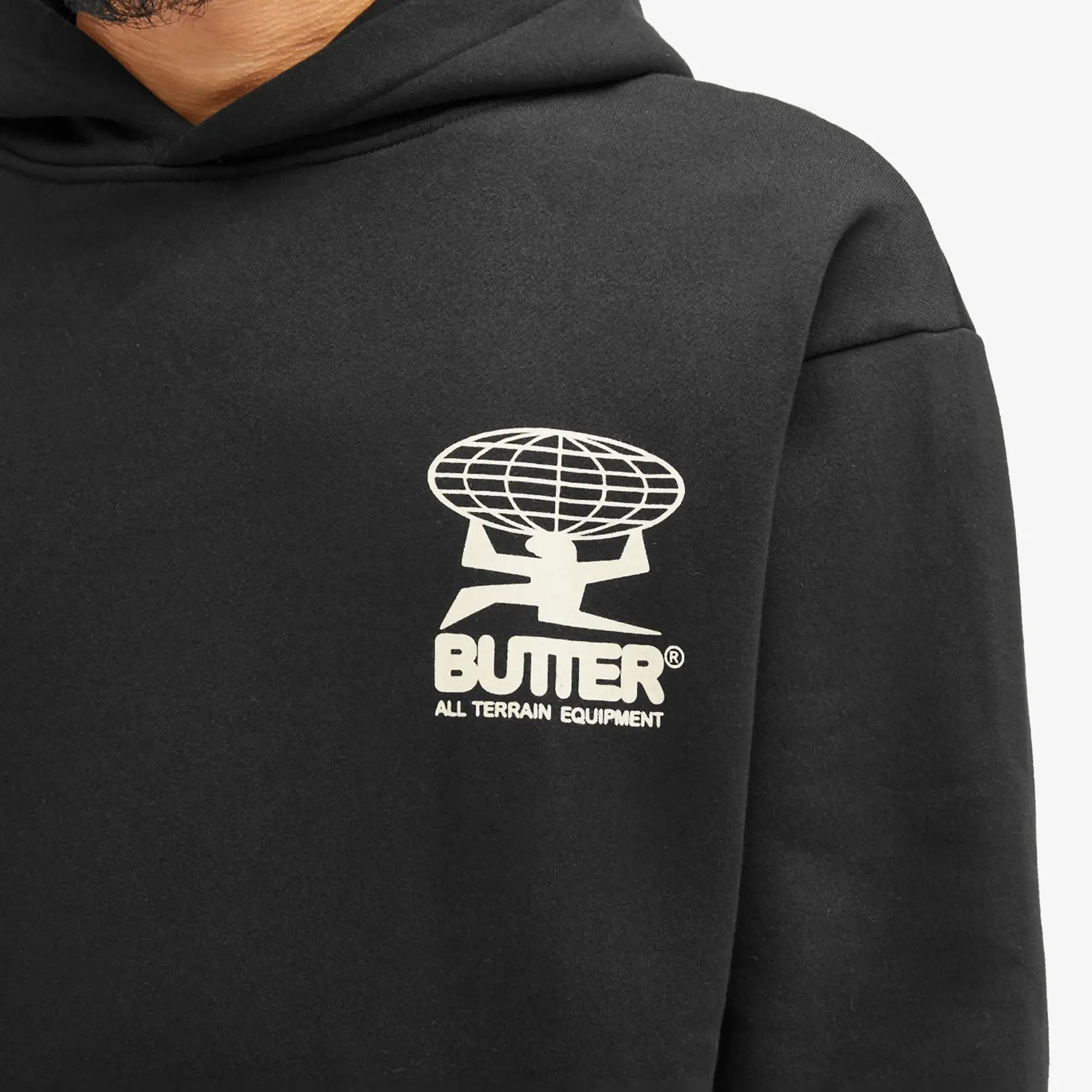 Butter Goods Men's All Terrain Hoodie Black