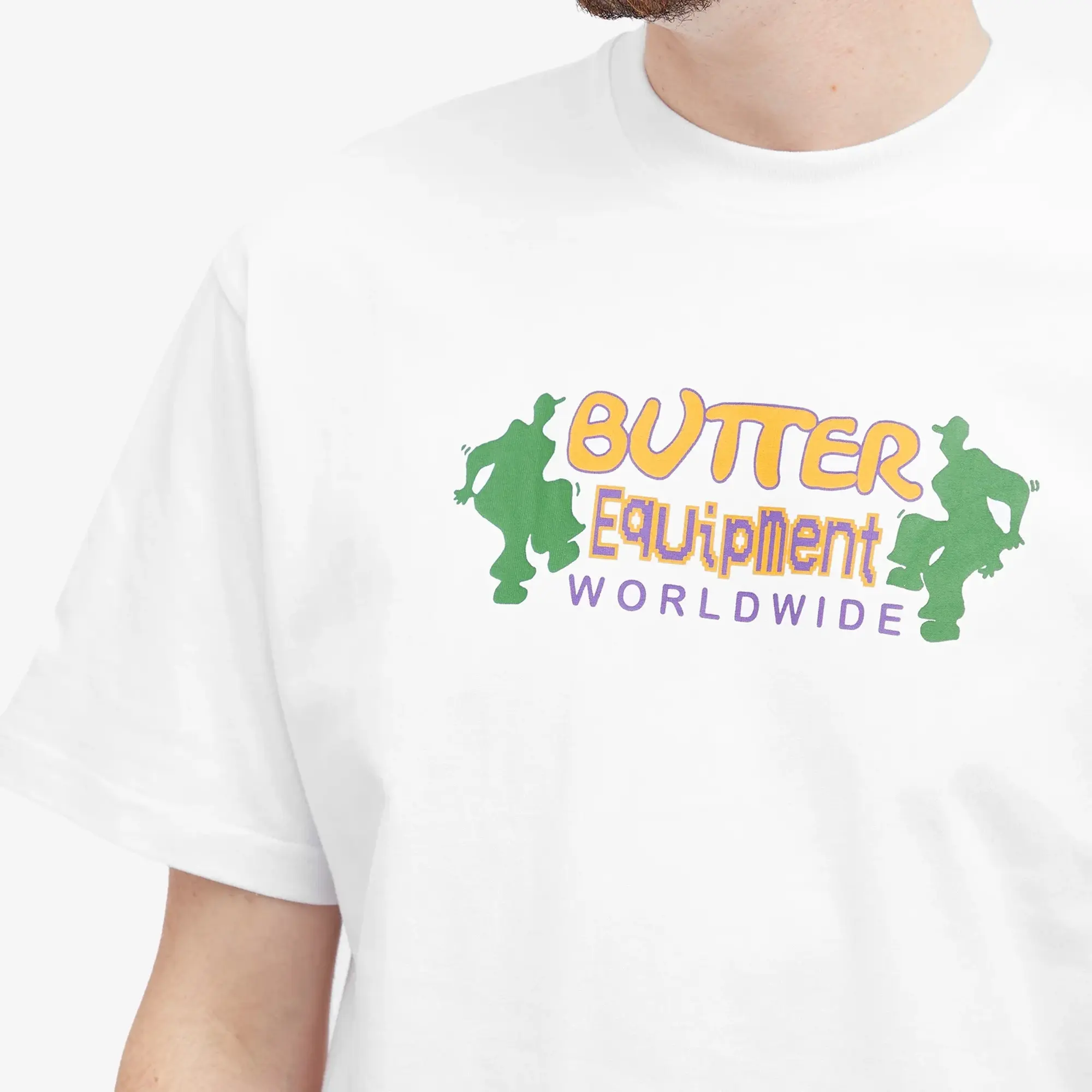 Butter Goods Men's Breaker T-Shirt White