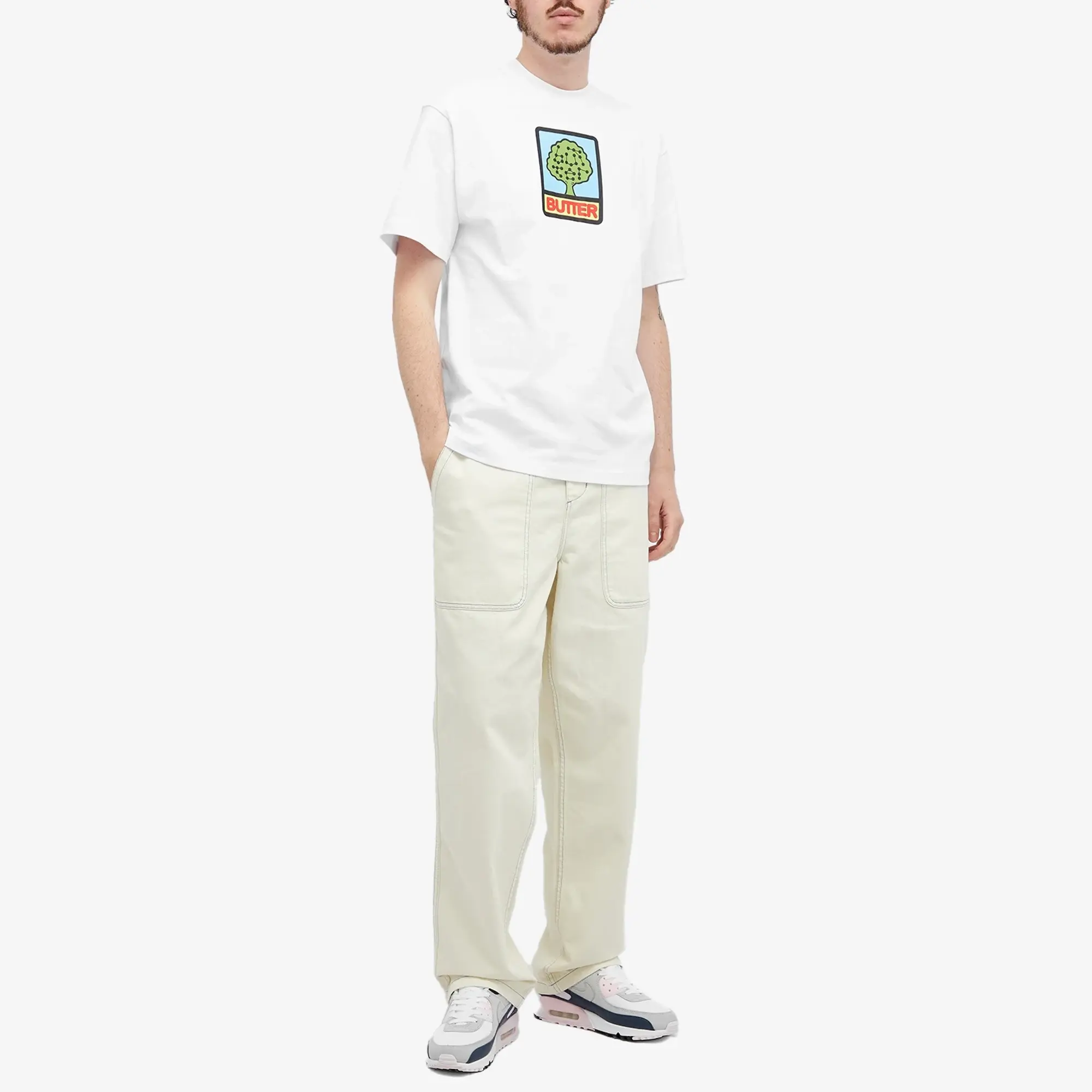 Butter Goods Men's Growth T-Shirt White