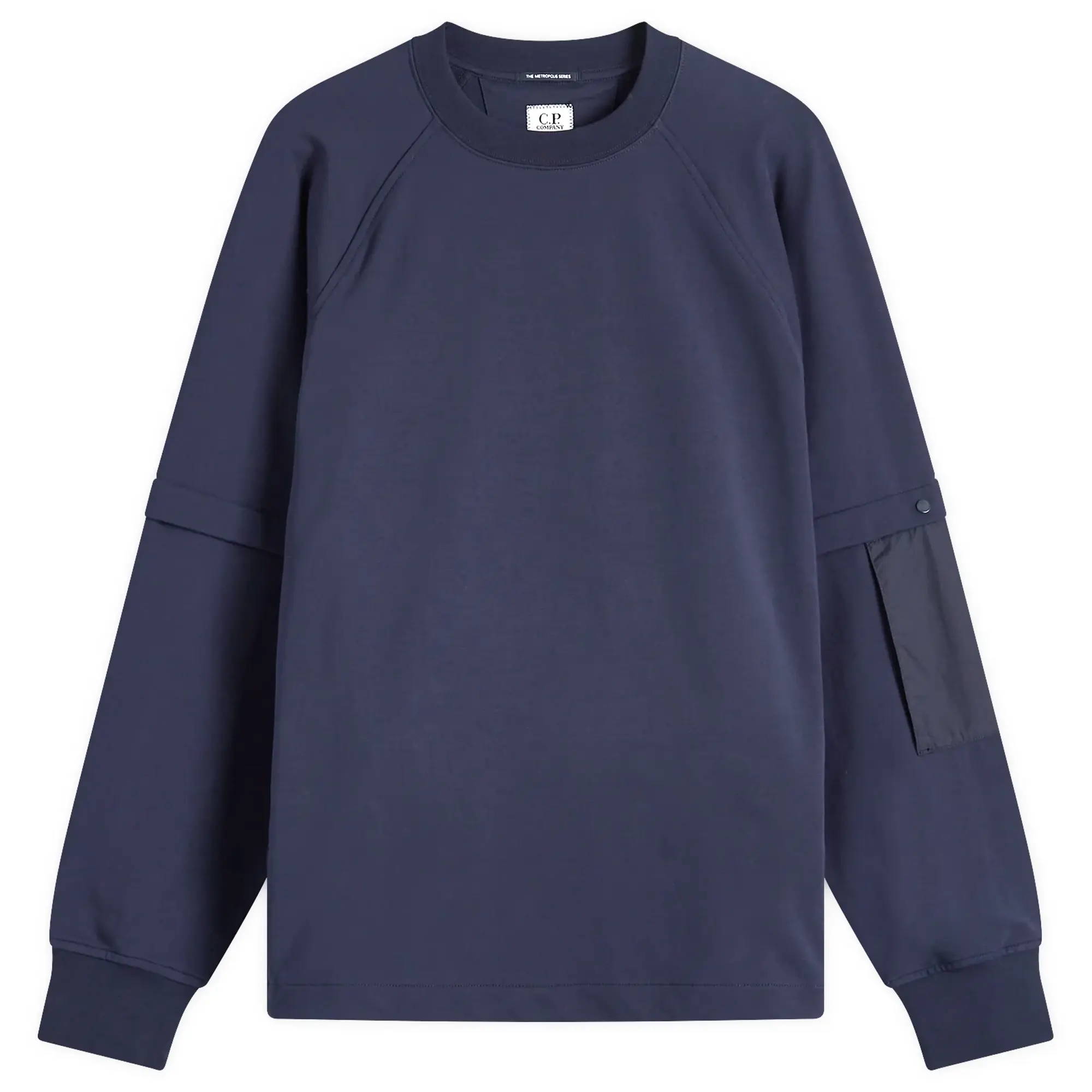 C.P. Company Men's Metropolis Crew Neck Sweatshirt Sky Captain