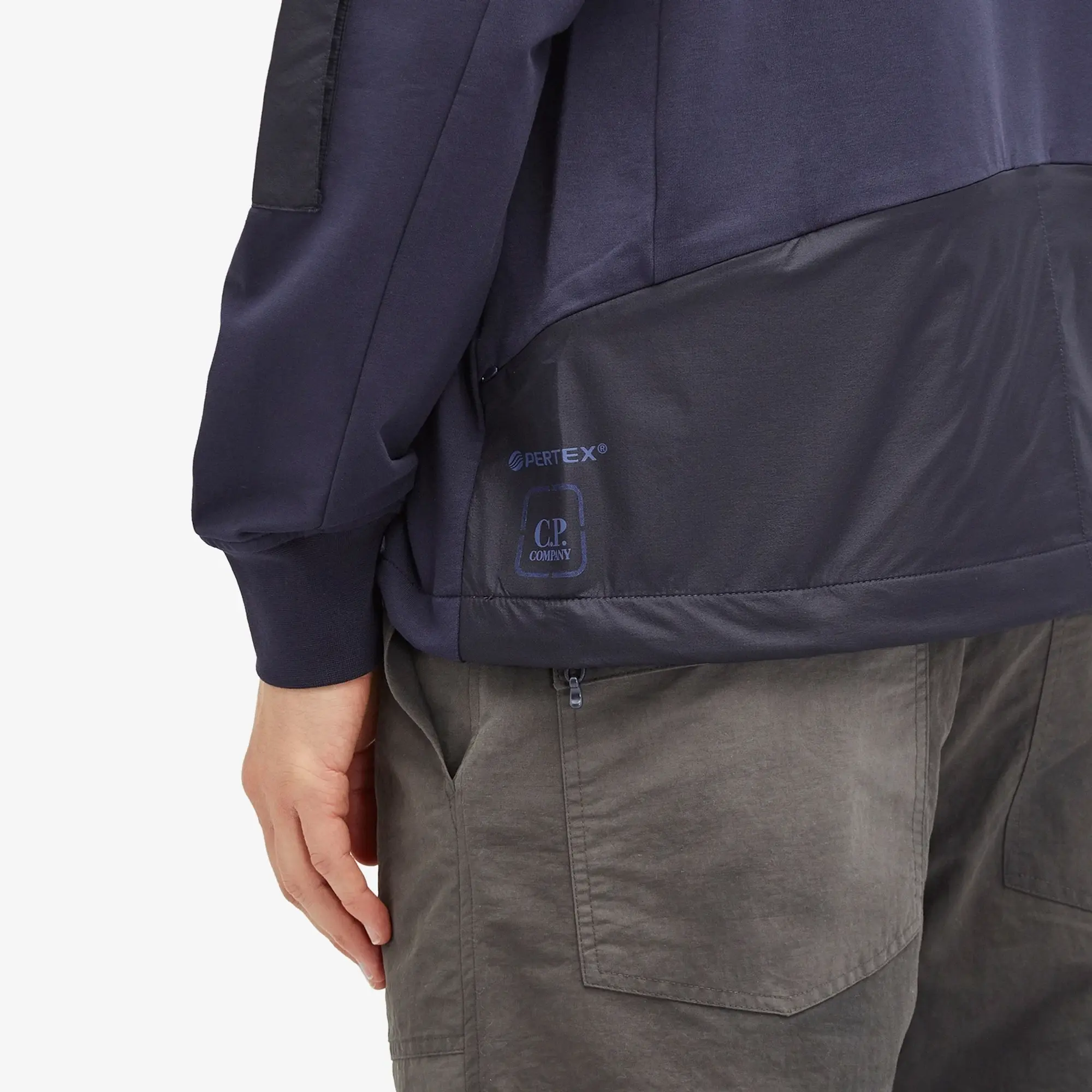 C.P. Company Men's Metropolis Crew Neck Sweatshirt Sky Captain