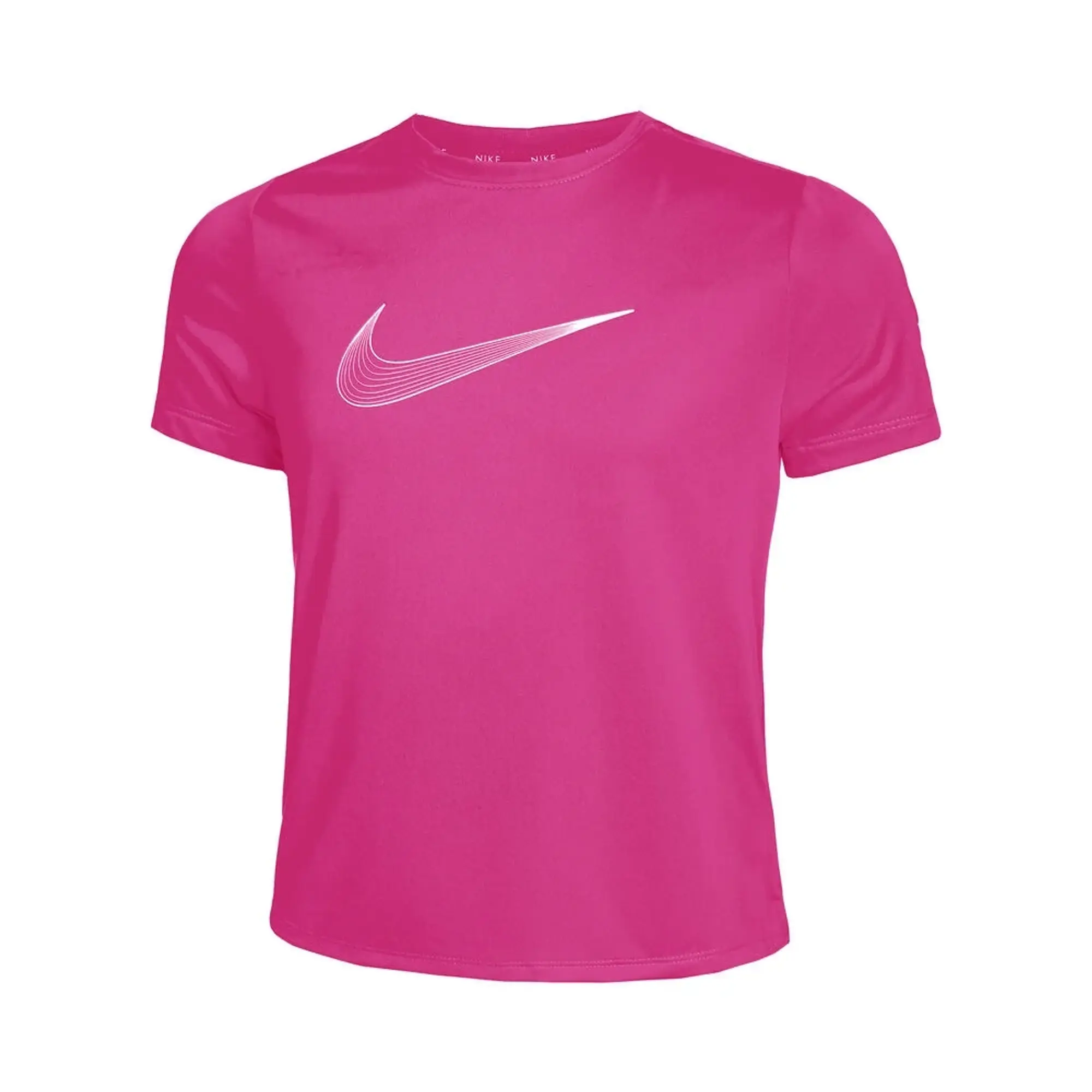 Nike Dri-Fit One GX T-Shirt Girls - Pink, White