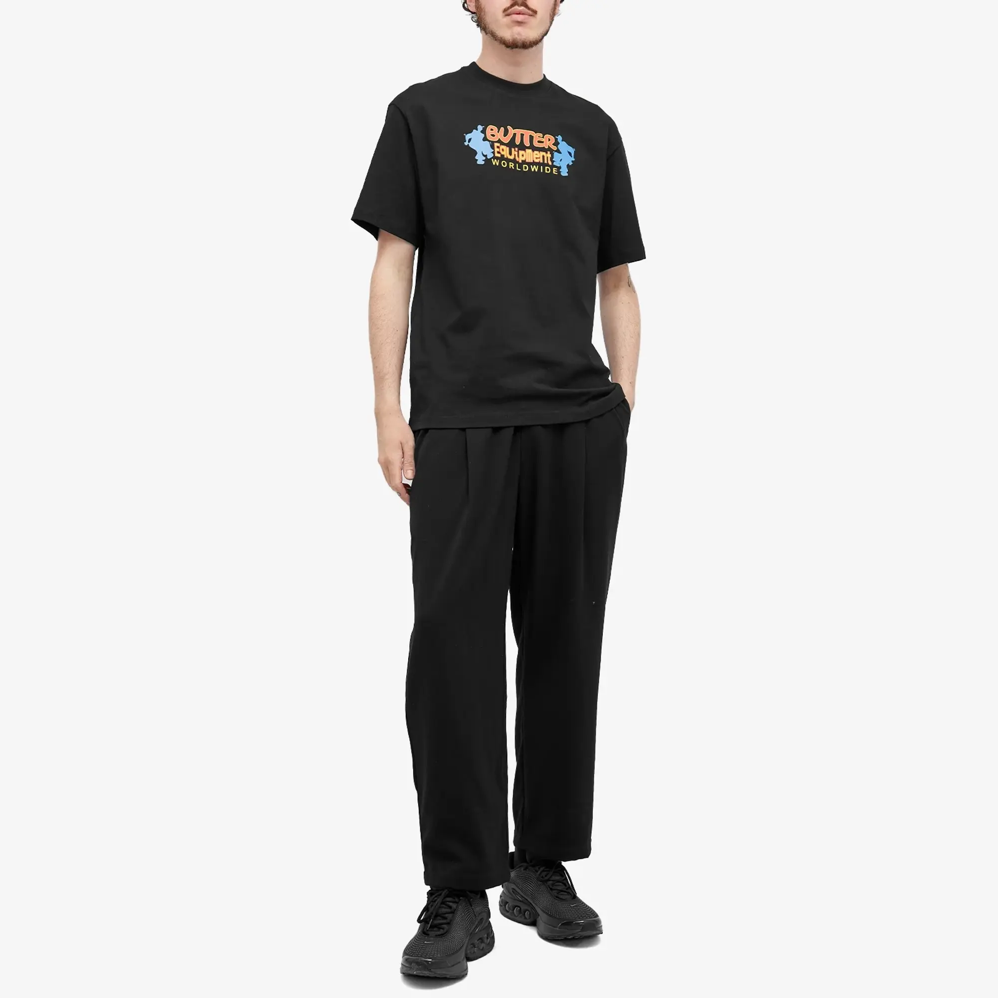 Butter Goods Men's Breaker T-Shirt Black