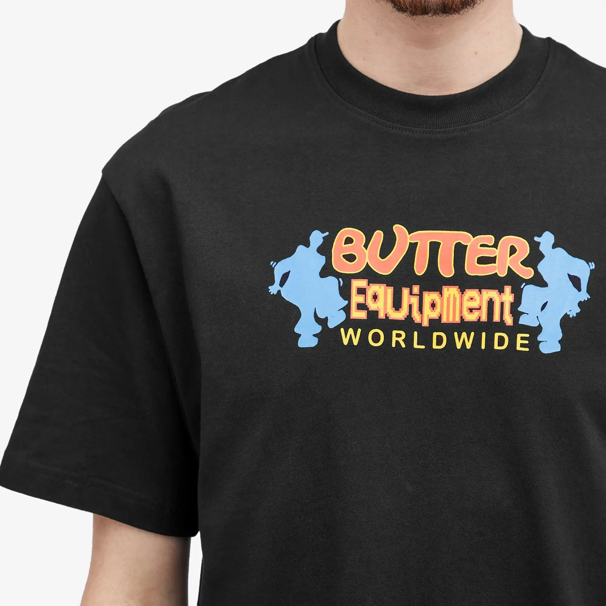 Butter Goods Men's Breaker T-Shirt Black