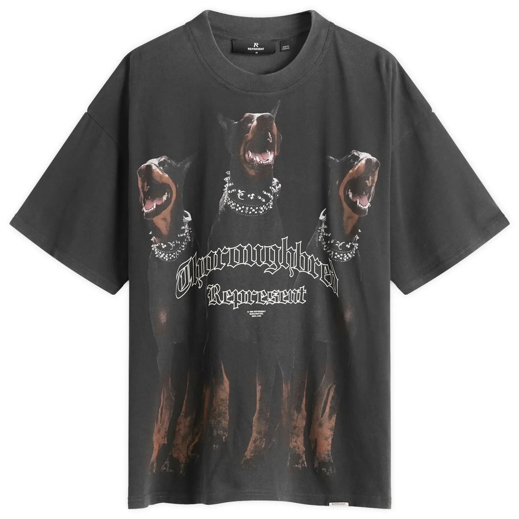 Represent Thoroughbred Tee Men Shortsleeves Black