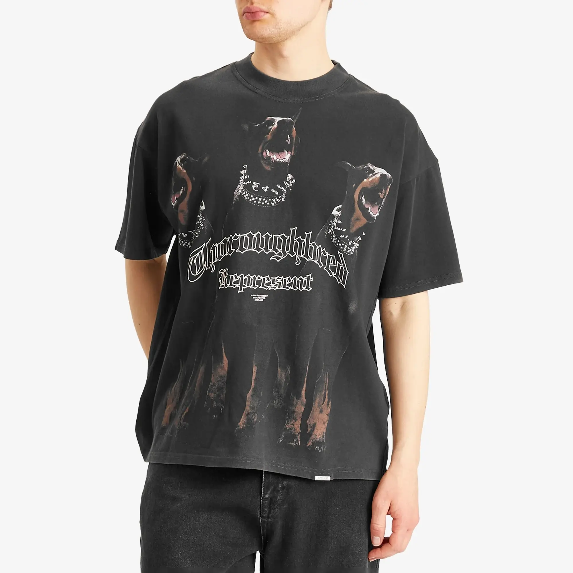 Represent Thoroughbred Tee Men Shortsleeves Black