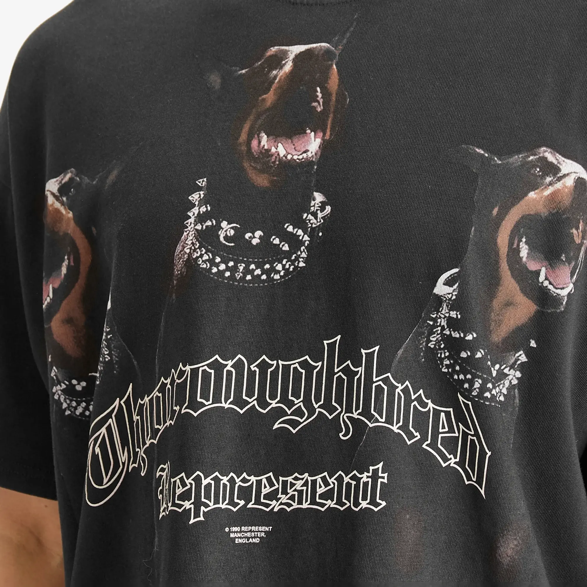 Represent Thoroughbred Tee Men Shortsleeves Black