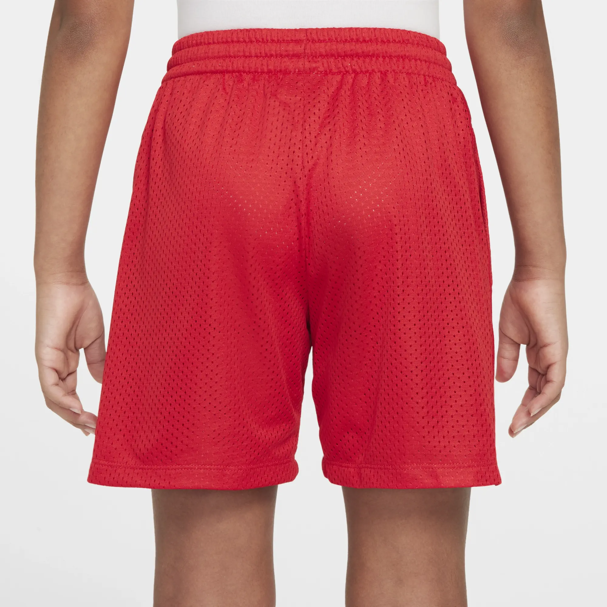 Nike Multi Older Kids' (Boys') Dri-FIT Shorts - Red - Polyester
