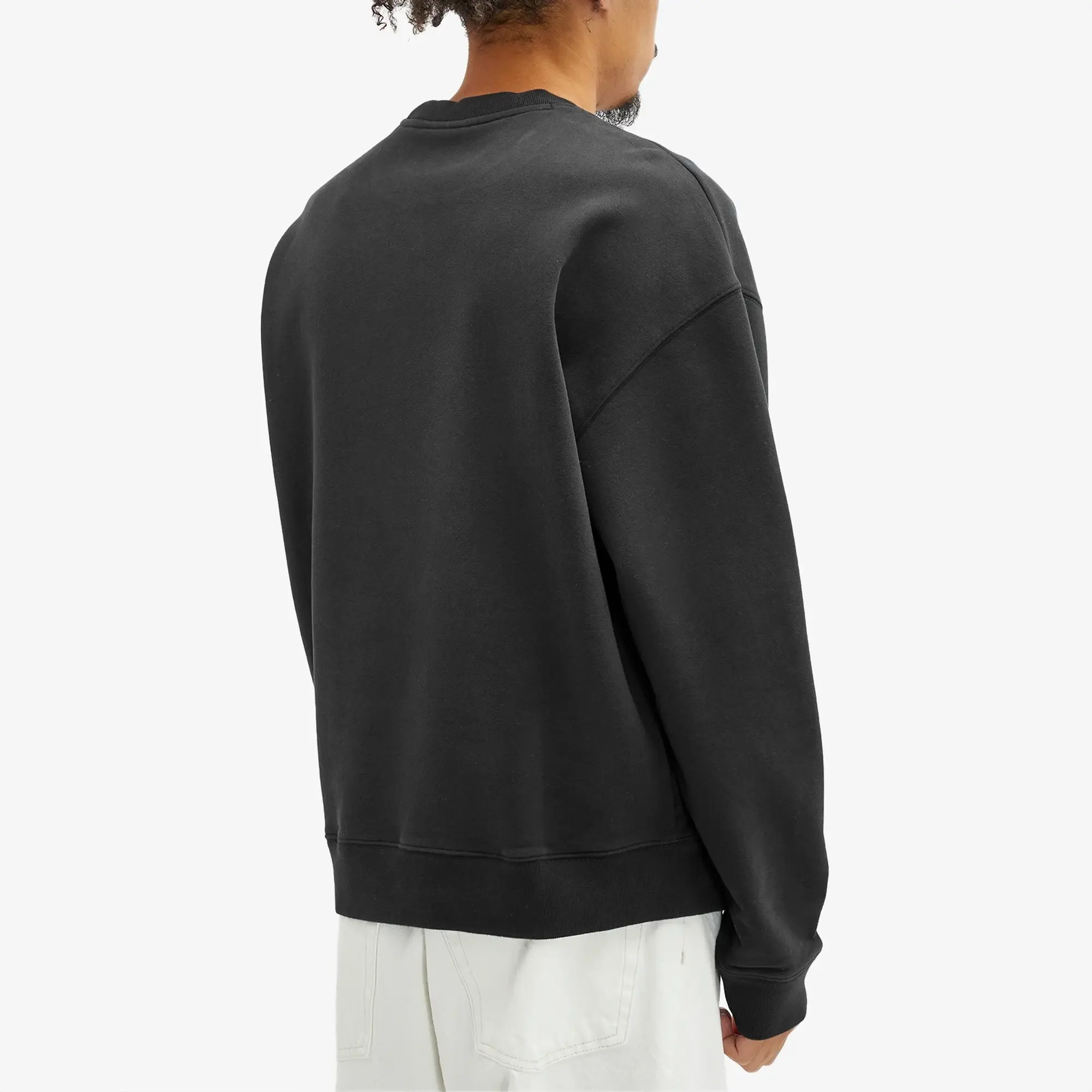 Maison Kitsuné Maison Kitsune Café Kitsuné Coffee Cup Relaxed Sweatshirt Black