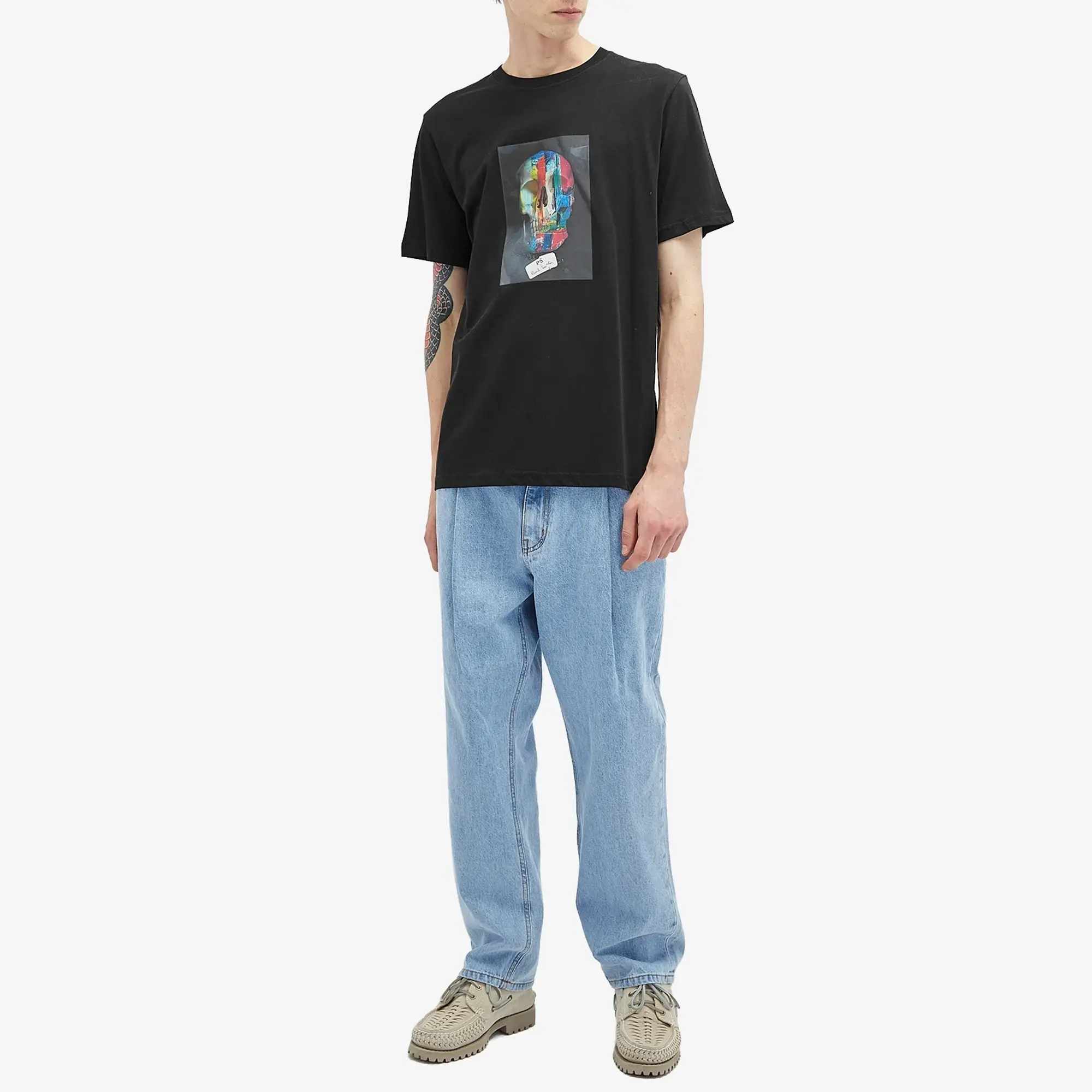 Paul Smith Men's Skull T-Shirt Black