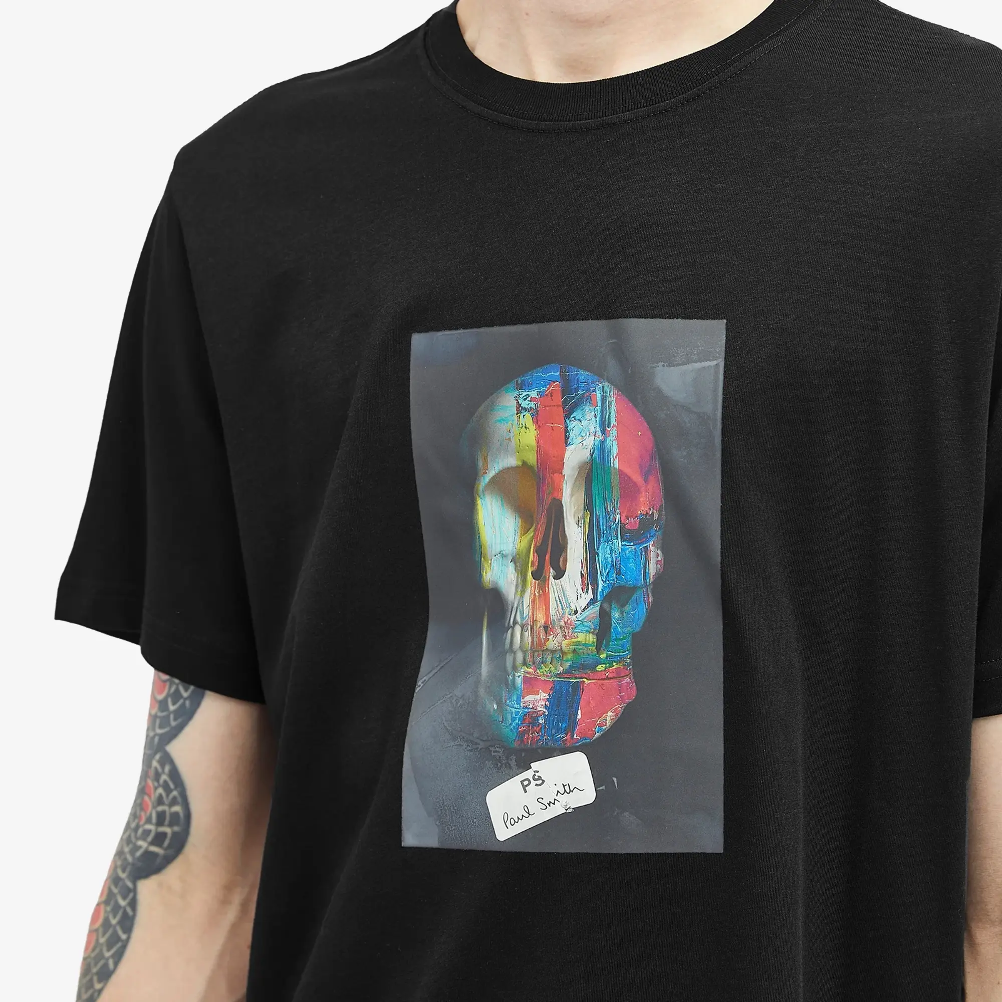 Paul Smith Men's Skull T-Shirt Black