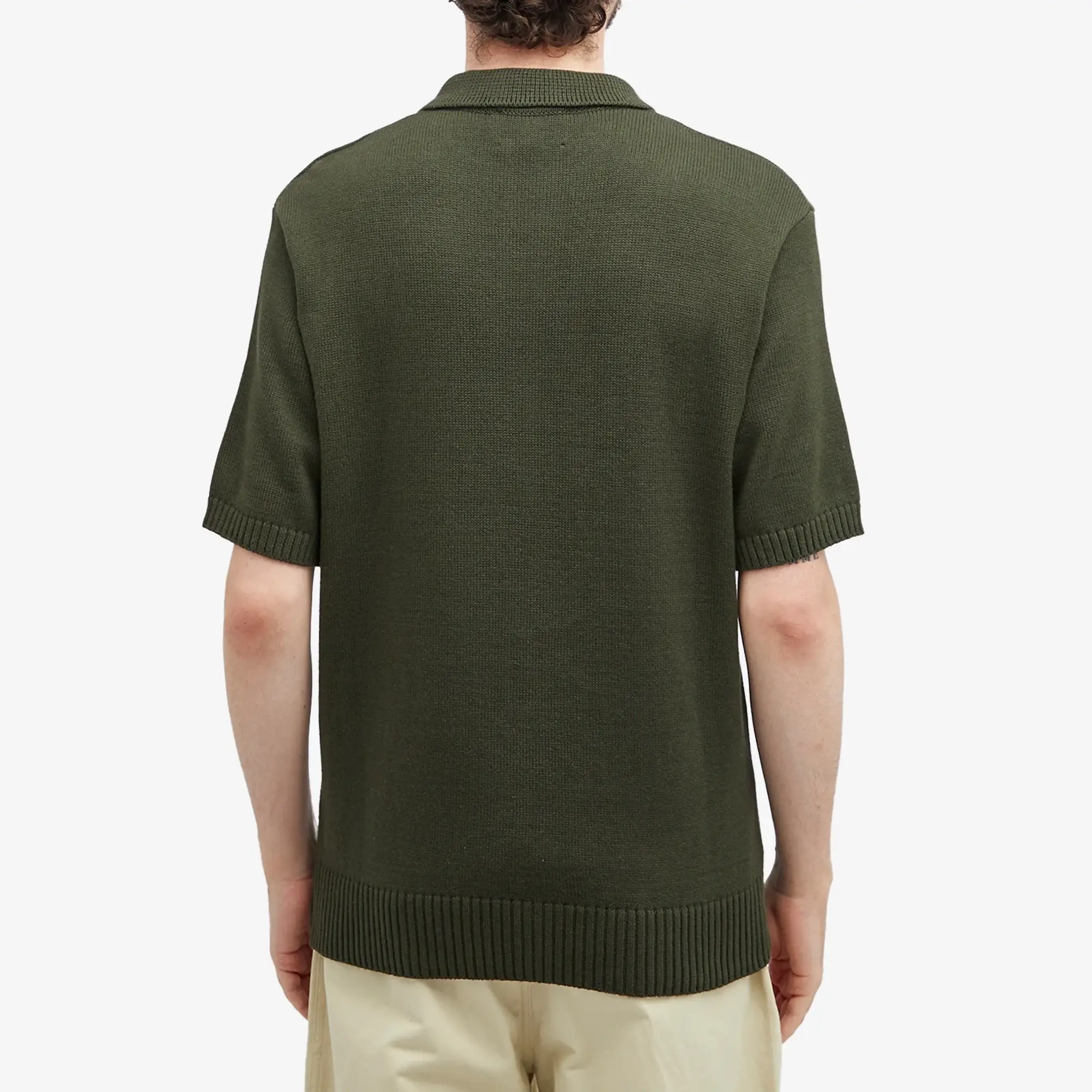 Palmes Men's Marco Knit Polo Olive