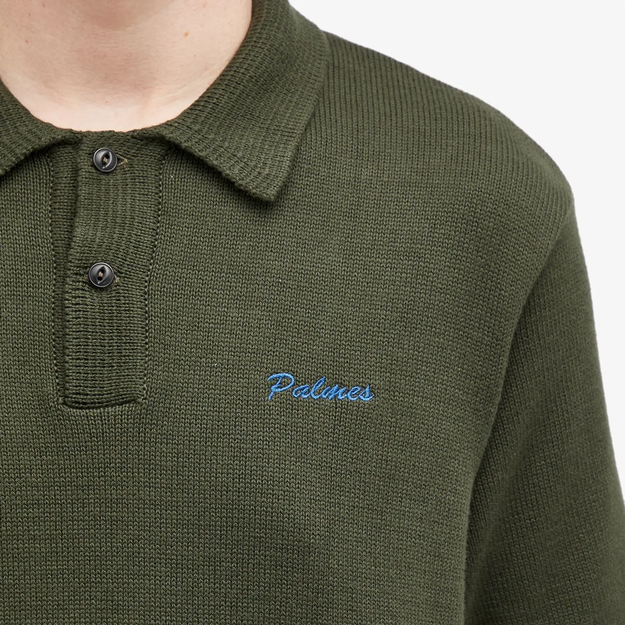 Palmes Men's Marco Knit Polo Olive