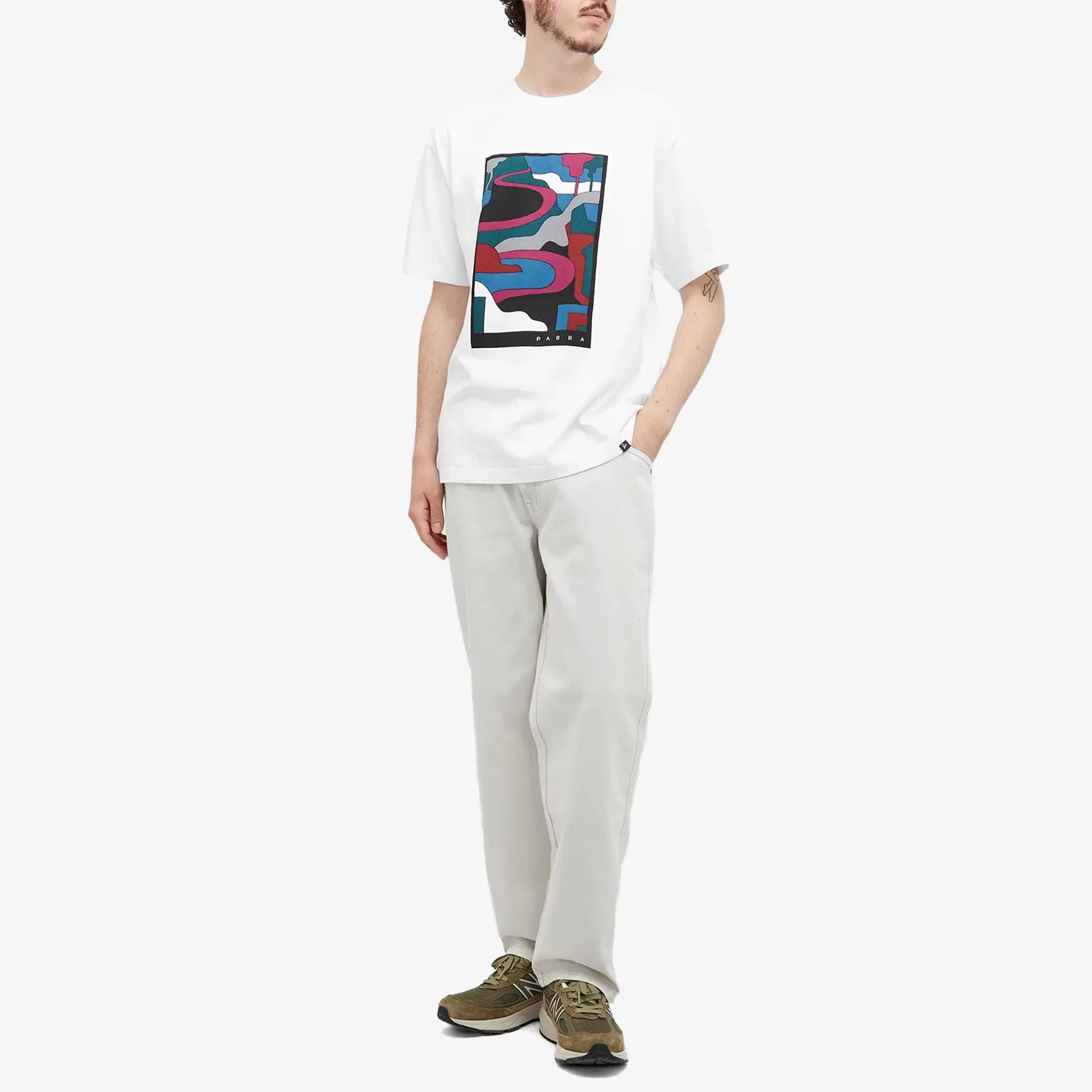 Crocs Parra The Stelivo T-Shirt (White - Xs) - Size XS