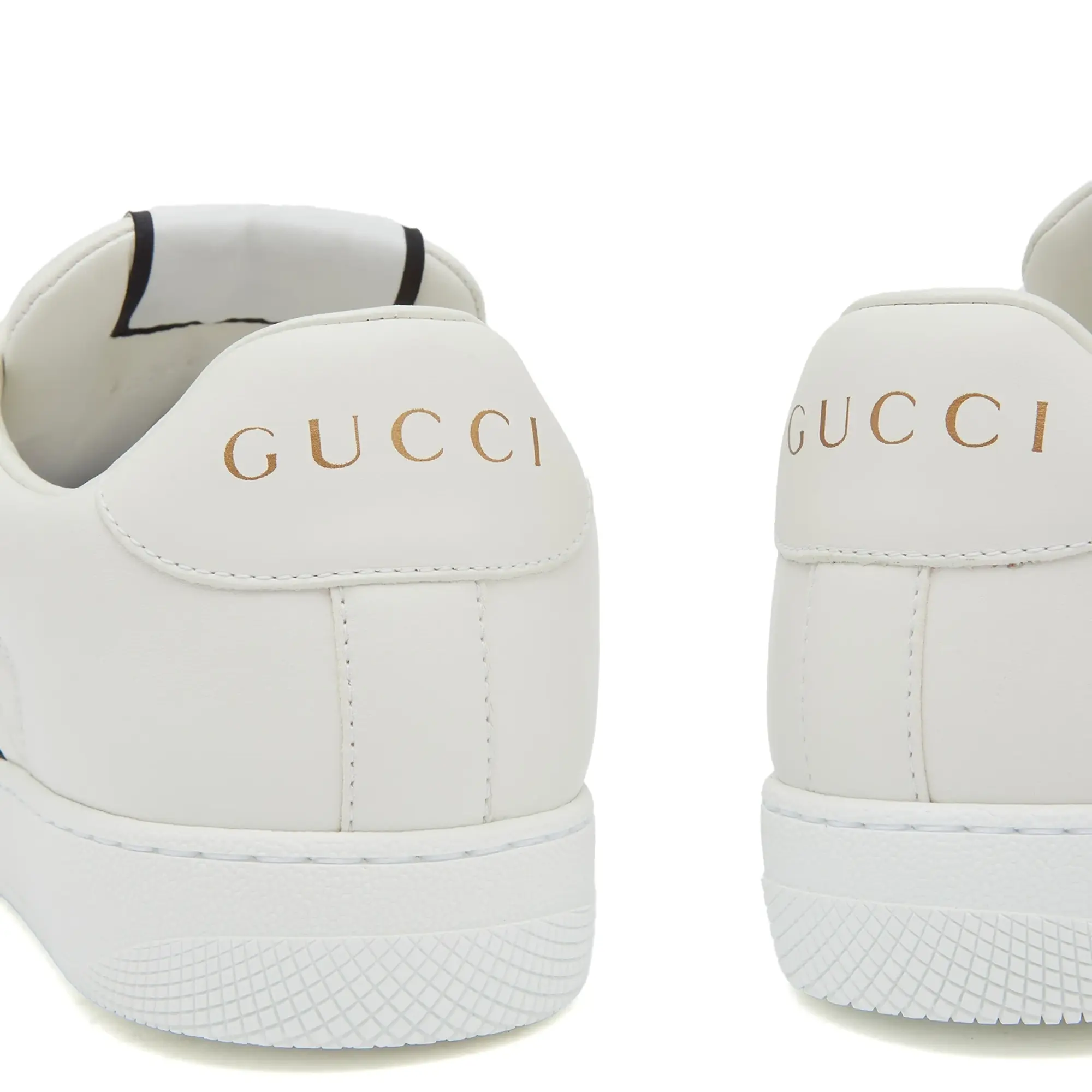 Gucci Men's Screener Sneaker White/Red/Green