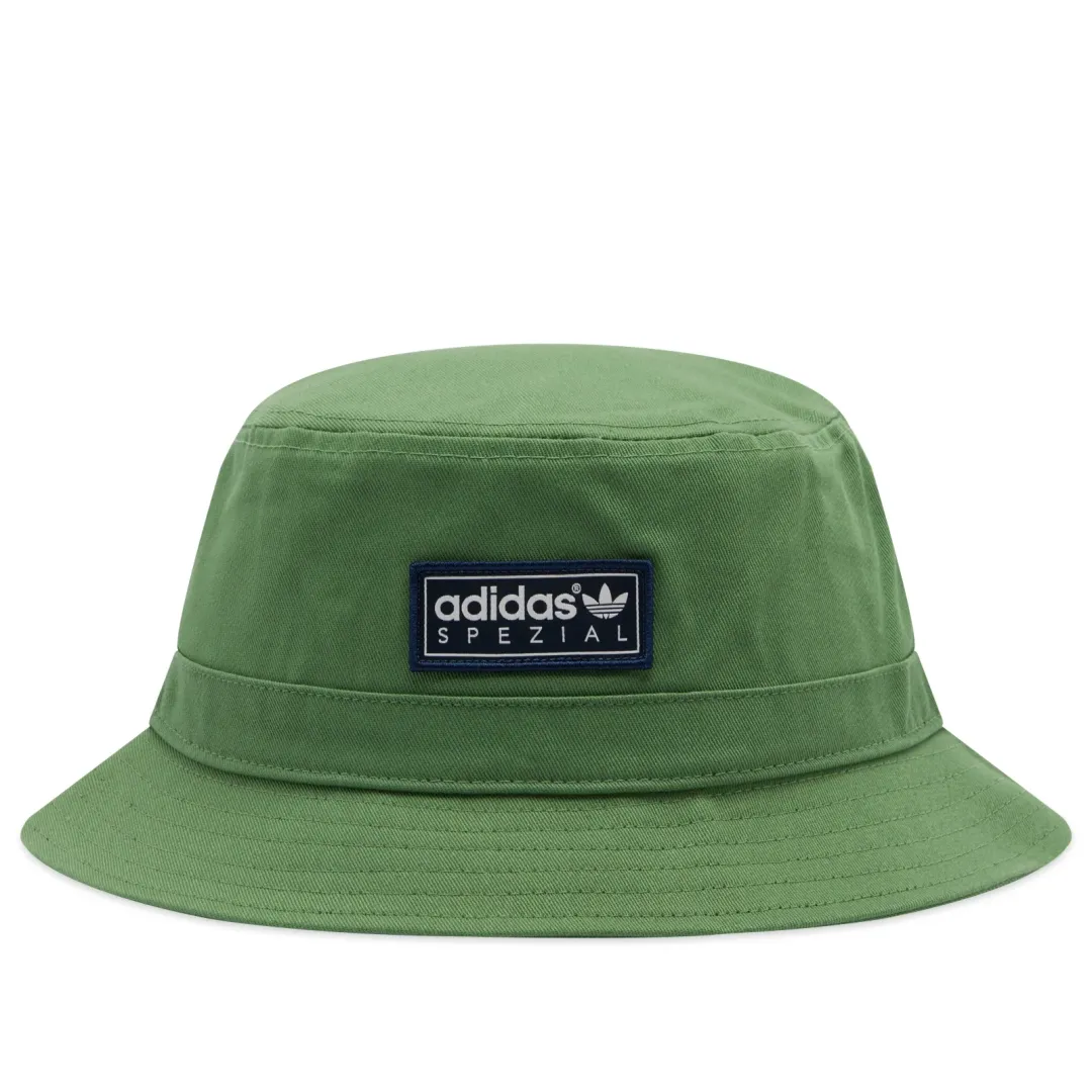 END. x Adidas SPZL Bucket Hat 'By the Sea' Tribe Green | IX9863