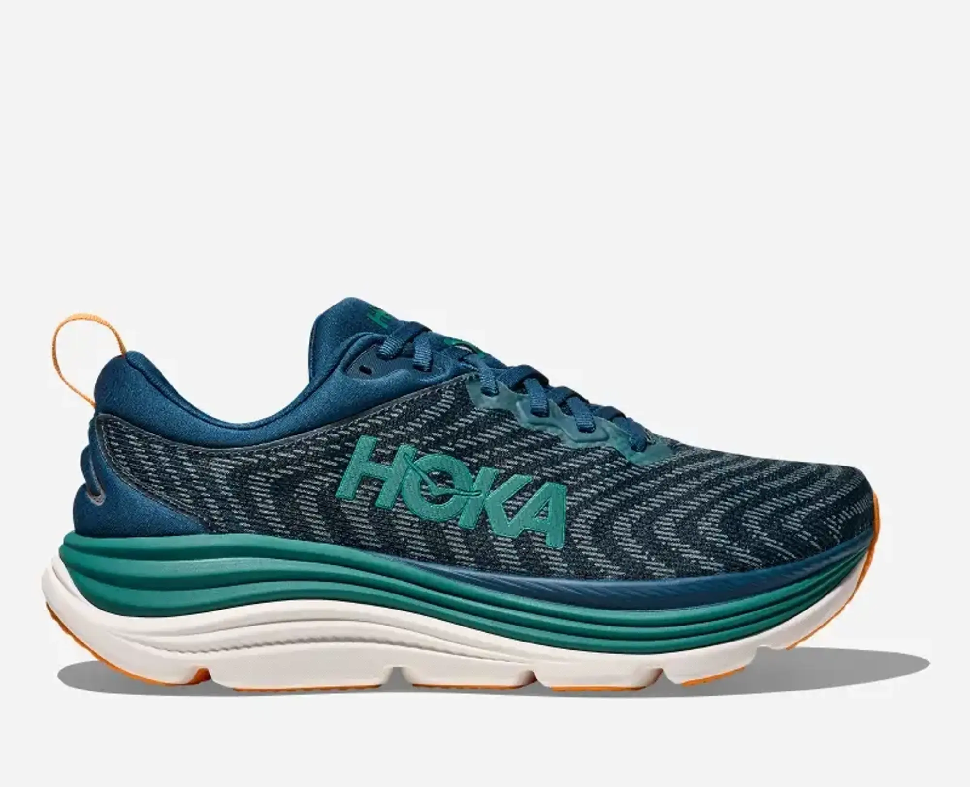 Hoka One One HOKA Men's Gaviota 5 Road Running Shoes in Midnight/Oceanic