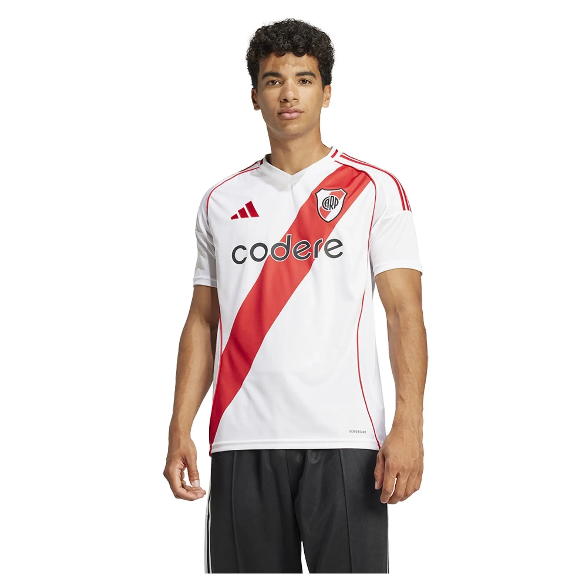 adidas River Plate Mens SS Home Shirt 2024/25