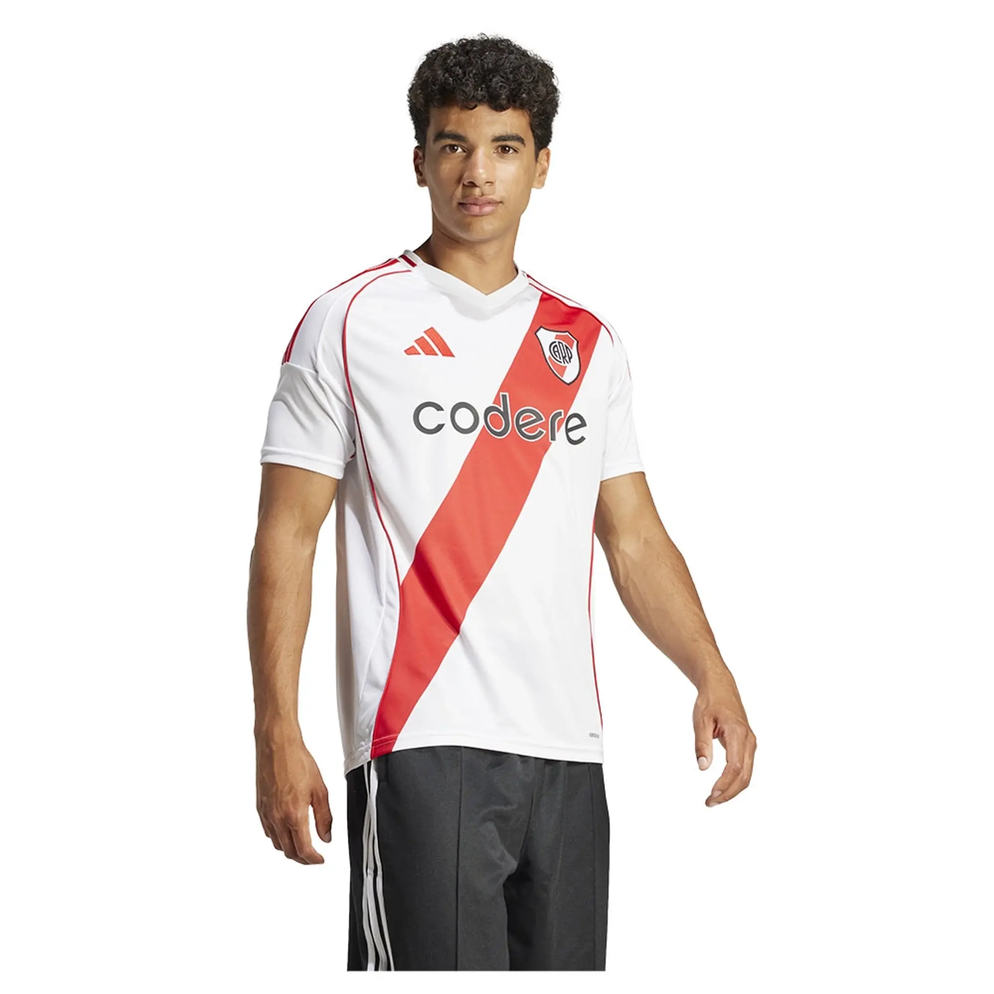 adidas River Plate Mens SS Home Shirt 2024/25