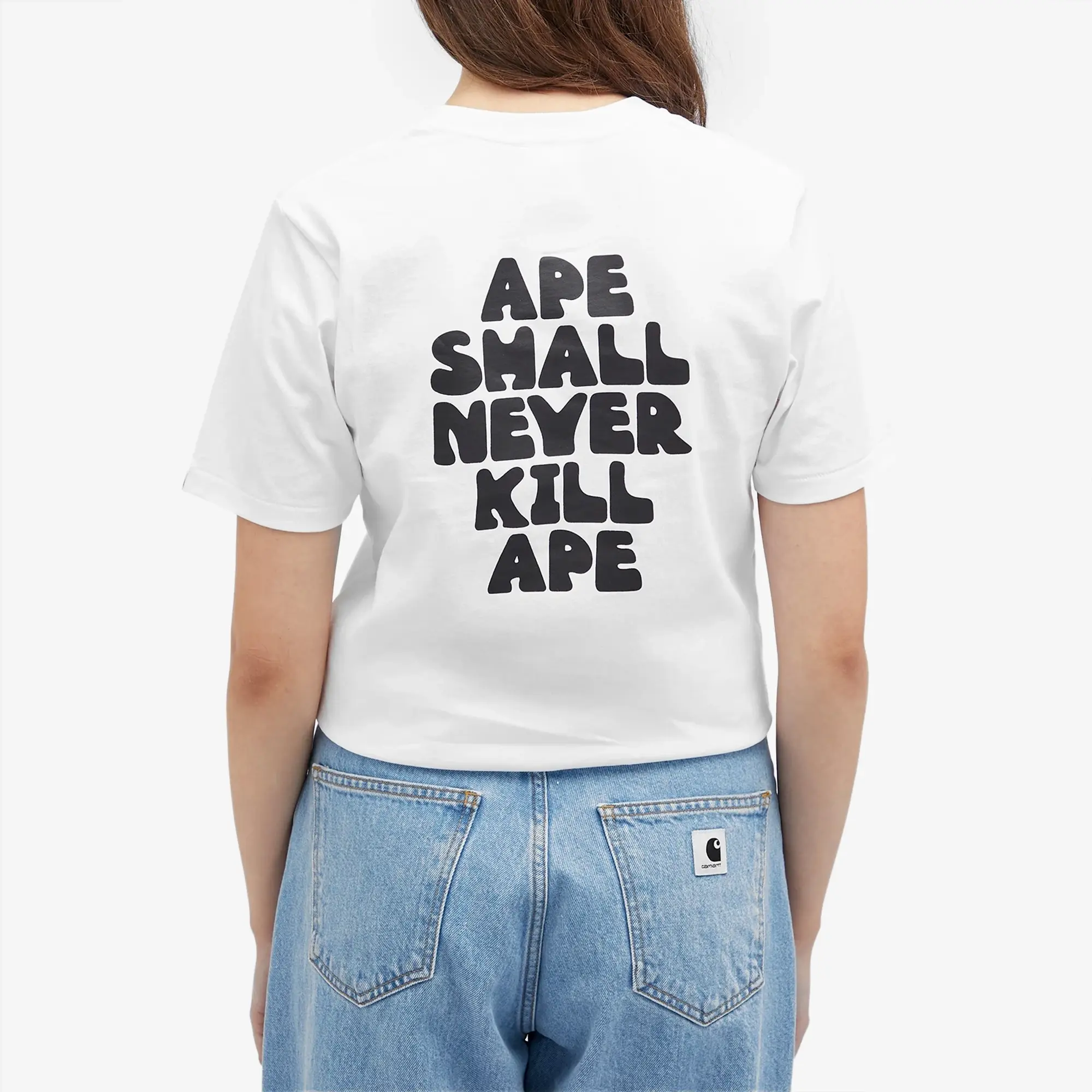 A Bathing Ape Women's Classic Baby Lisa T-Shirt White