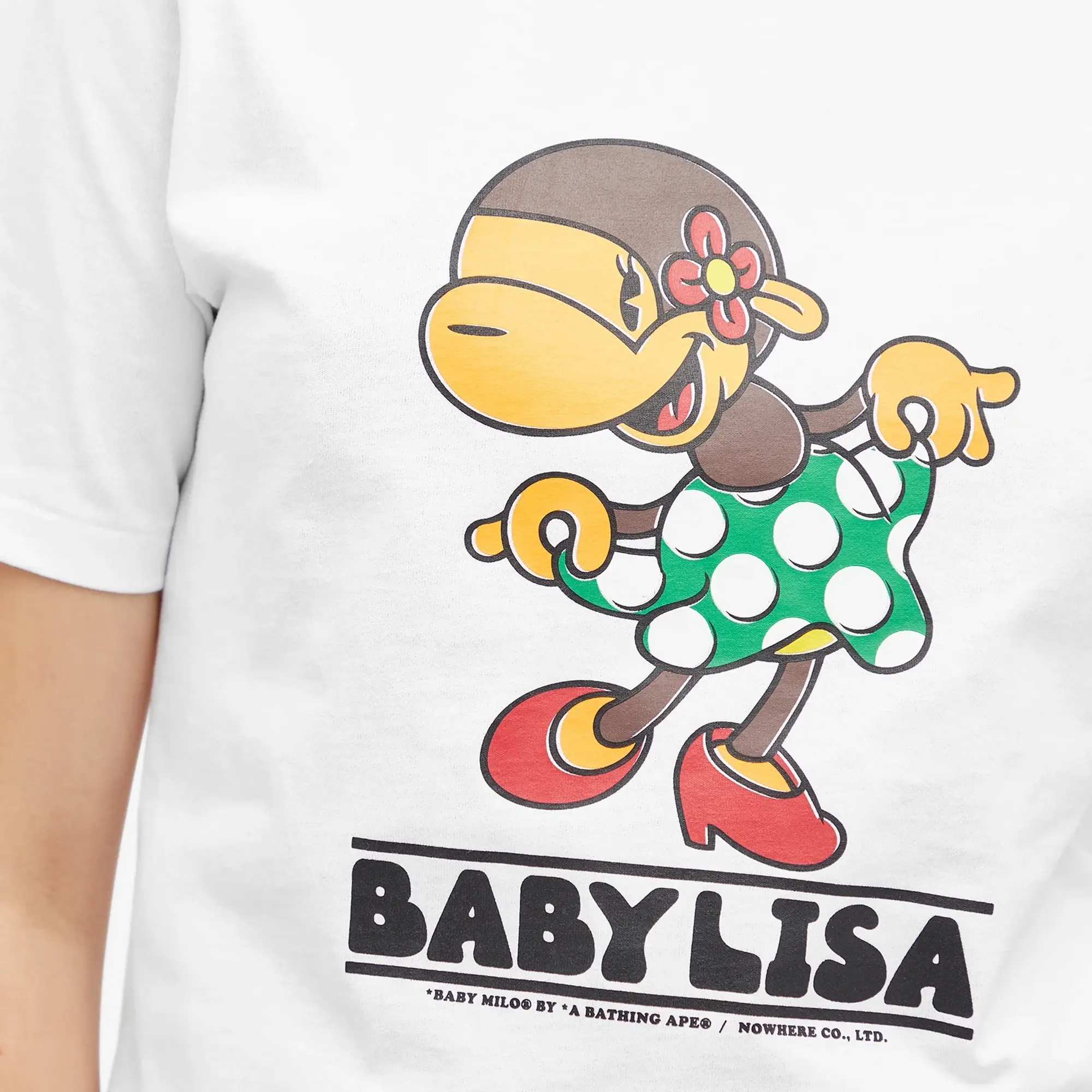 A Bathing Ape Women's Classic Baby Lisa T-Shirt White