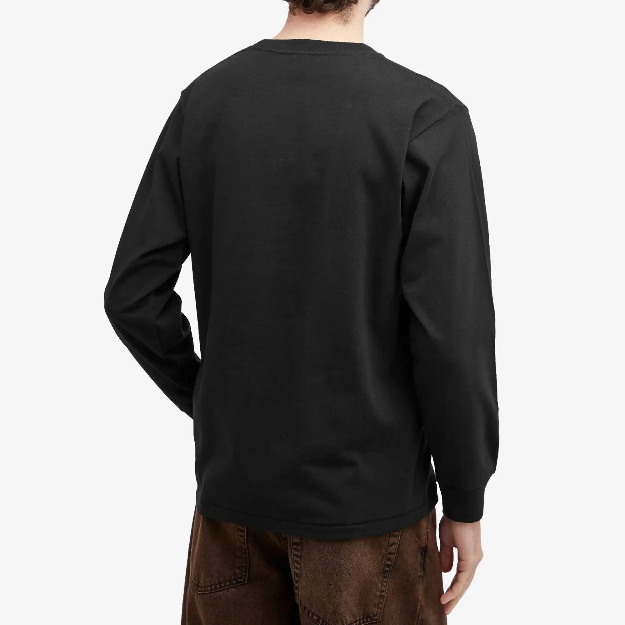 A Bathing Ape Men's Long Sleeve College T-Shirt Black