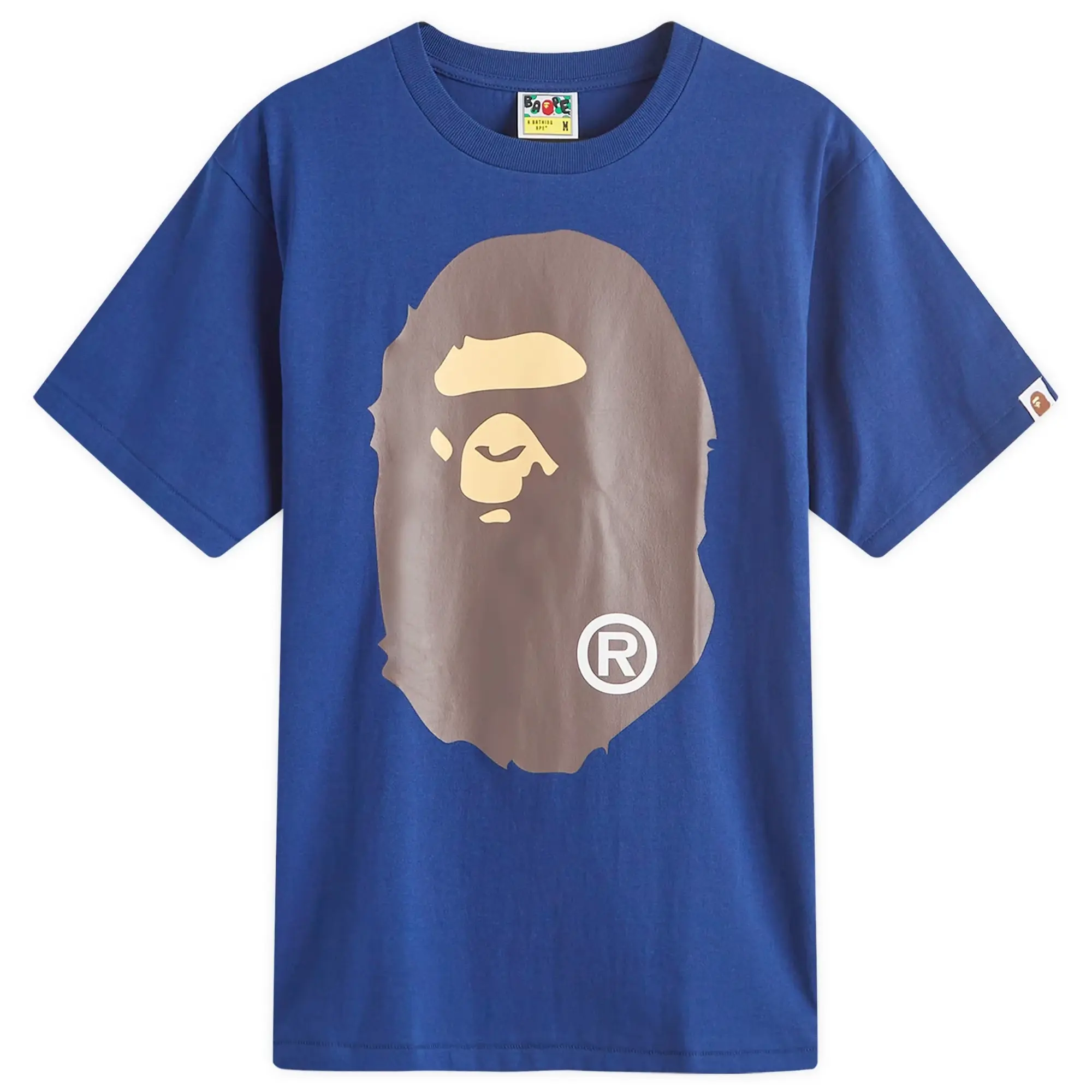 A Bathing Ape Men's Classic Big Ape Head T-Shirt Navy