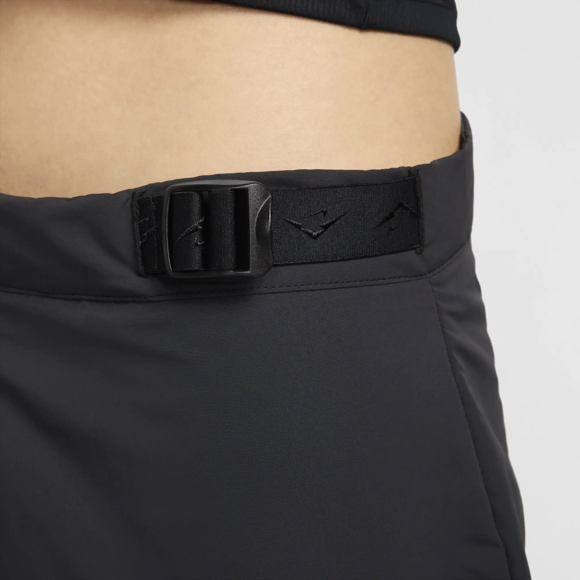 Nike Trail Women's Repel Mid-Rise Running Trousers - Black - Polyester