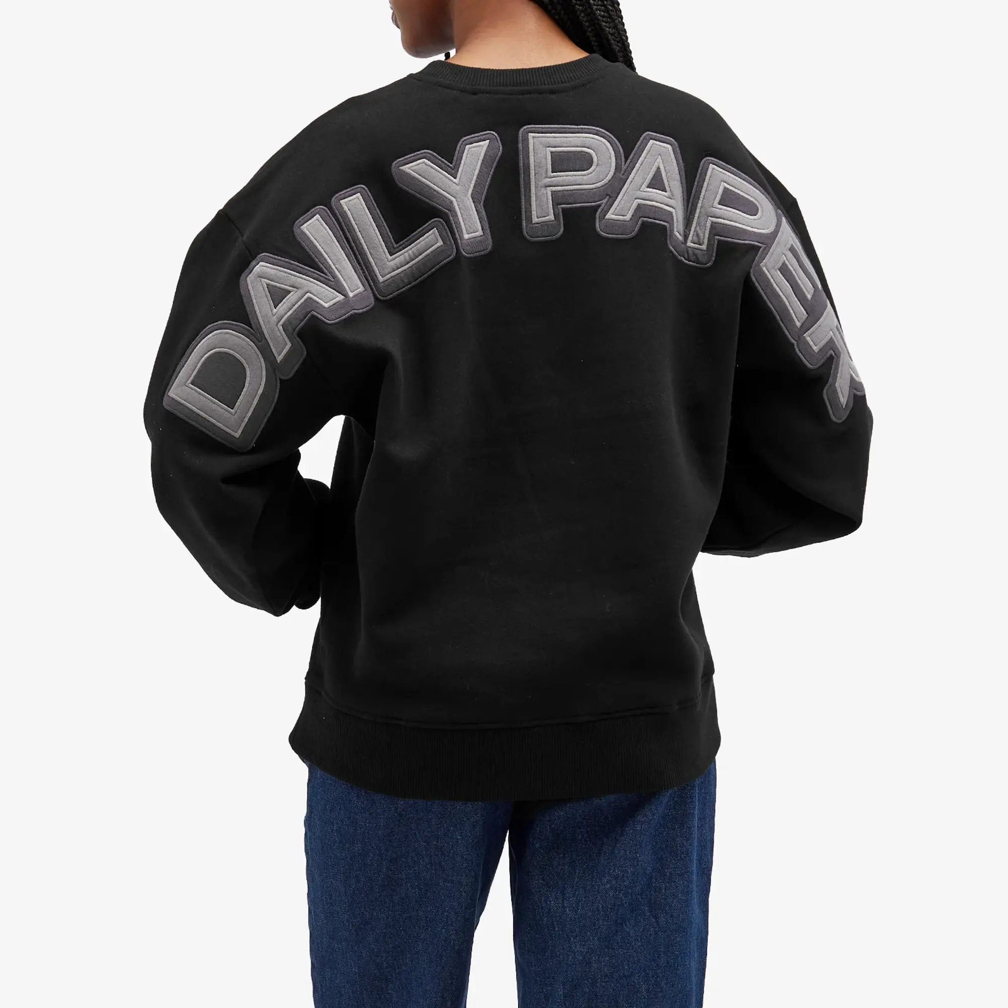 Daily Paper Women's Ragla Sweatshirt Black